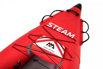 Aqua Marina Zweierkajak Steam Kajak 412x83 cm für 2 Personen mit Luftsitz verstellbarer Lehne