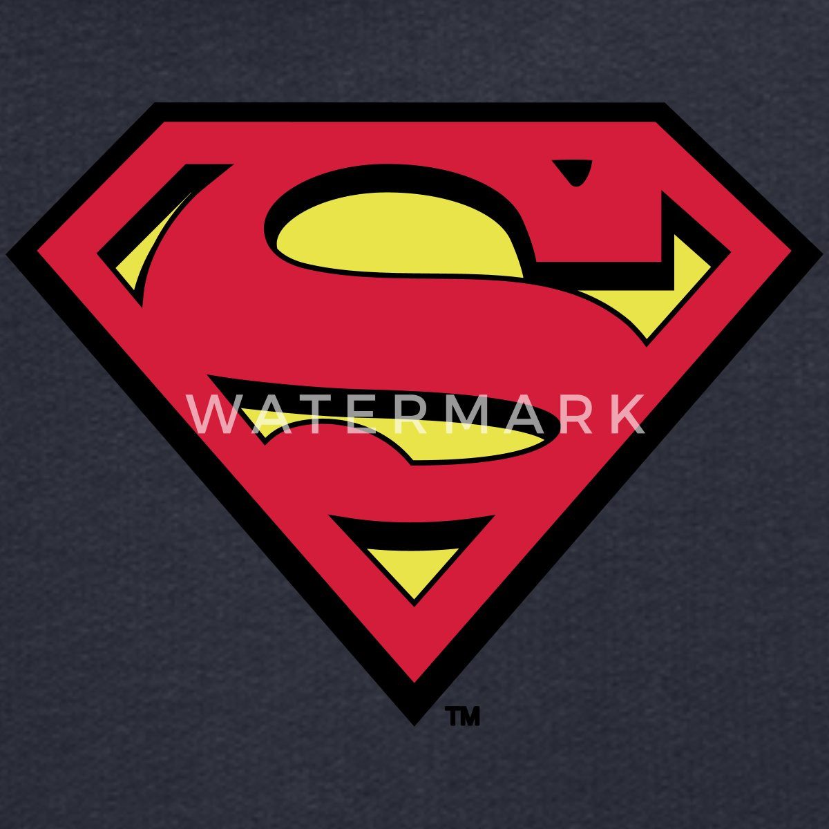 Spreadshirt Hoodie DC Comics Superman Logo Original Karneval Kinder Premium Hoodie (1-tlg)