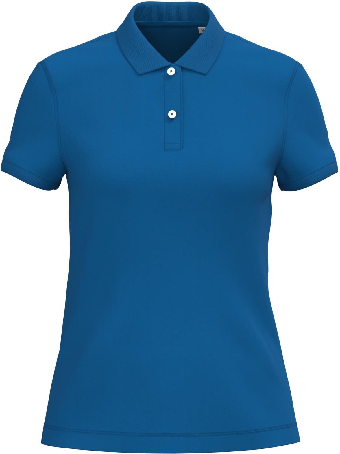 Poloshirt Umweltfreundliches Polohemd aus Pikeetrikot für Damen