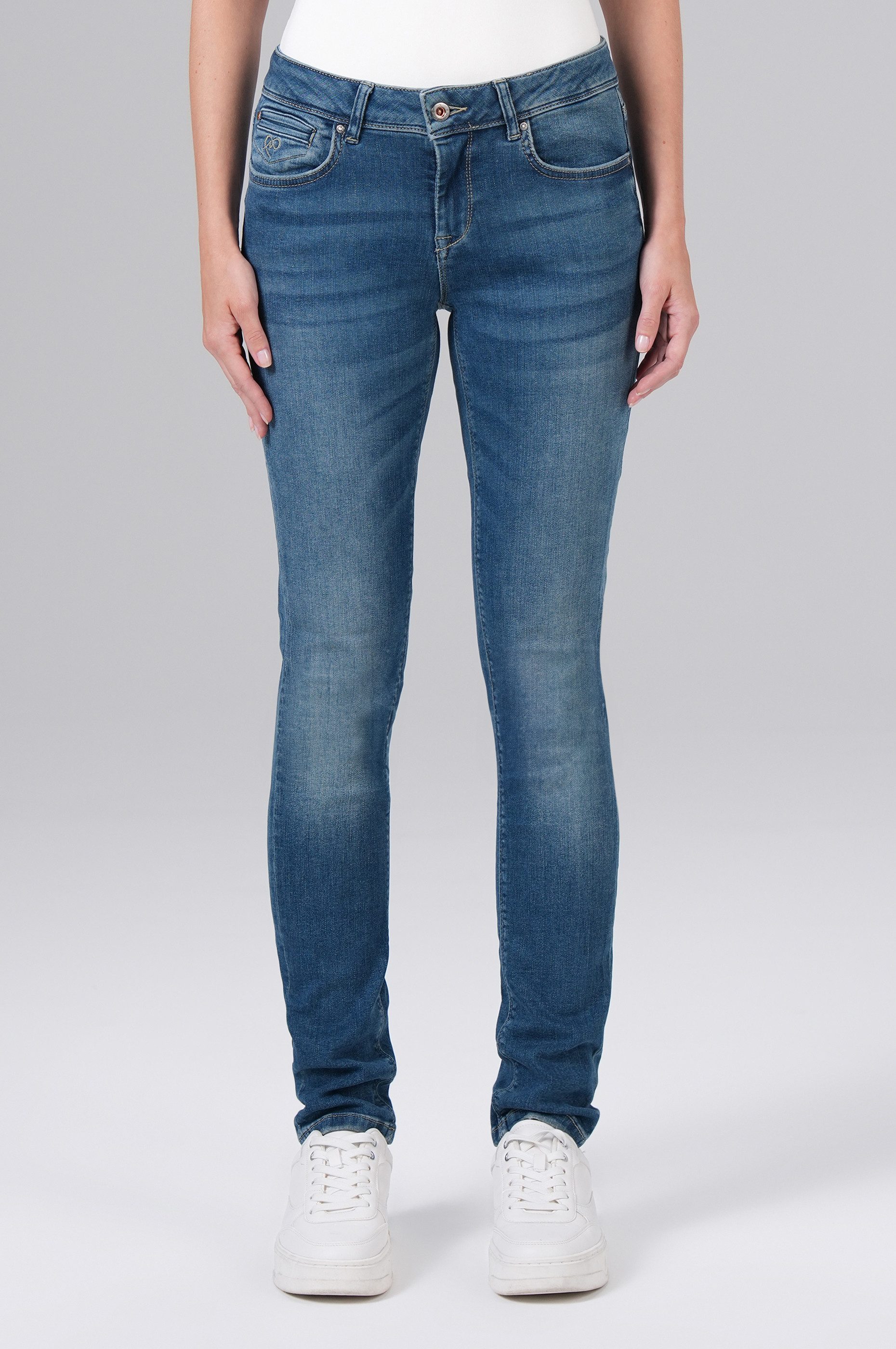 Miracle of Denim 5-Pocket-Jeans Monika Slim günstig online kaufen
