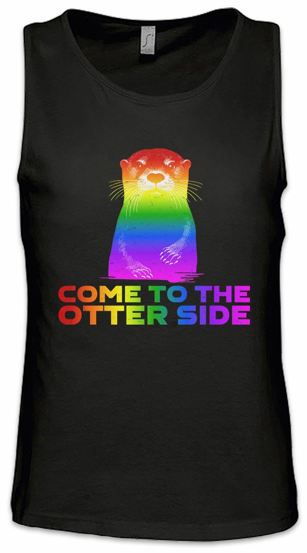 Tanktop Come To The Otter Side Ärmelloses T-Shirt Break Other Through Gay