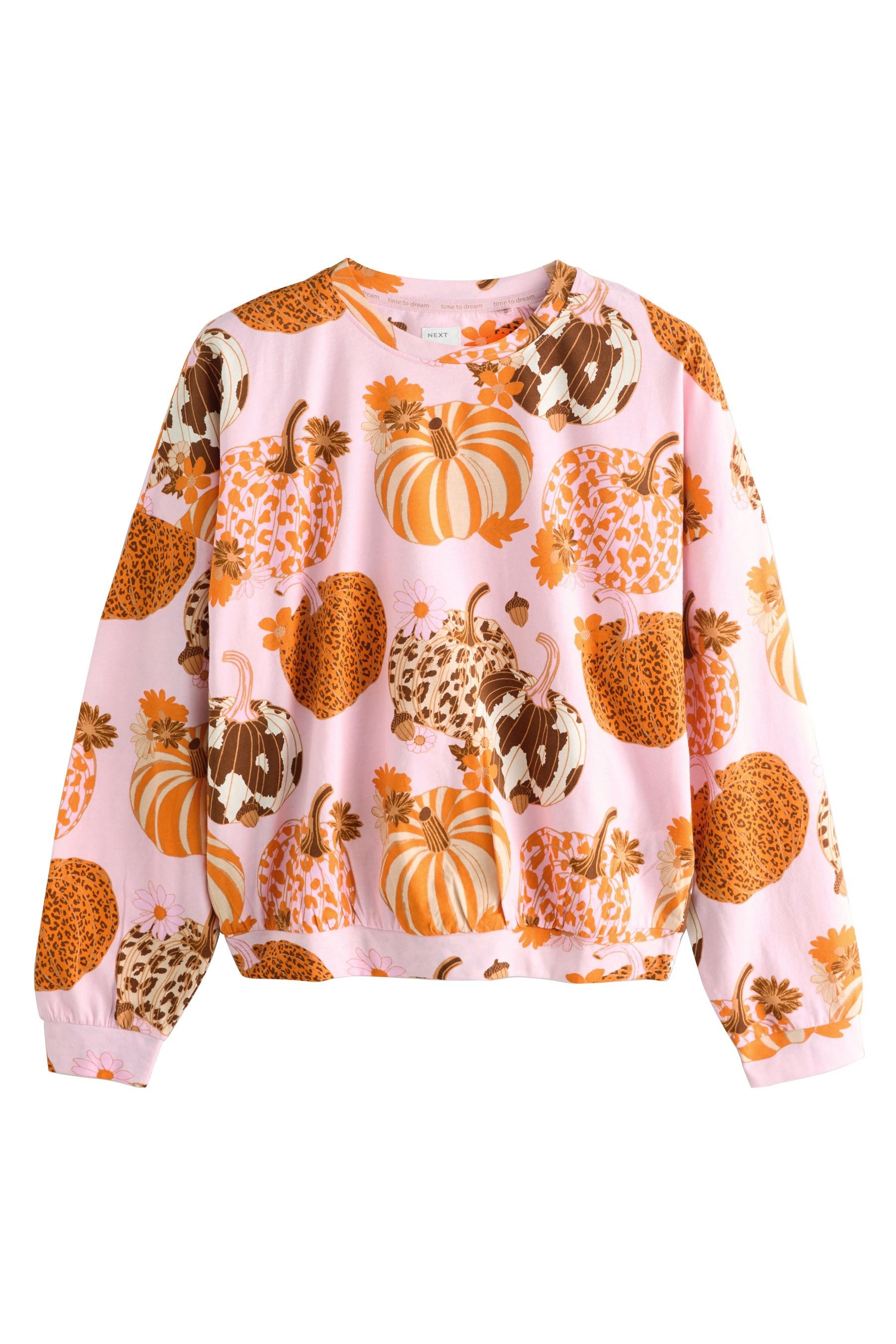 Next Pyjama Langärmeliger Pyjama aus 100 % Baumwolle (2 tlg)