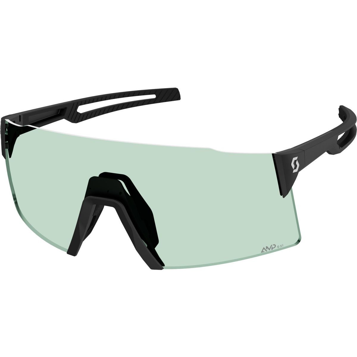 Scott Fahrradbrille Sunglasses Stride Compact, Optimale Sicht und Komfort für Radfahrer mit kleinerem Gesicht, dank