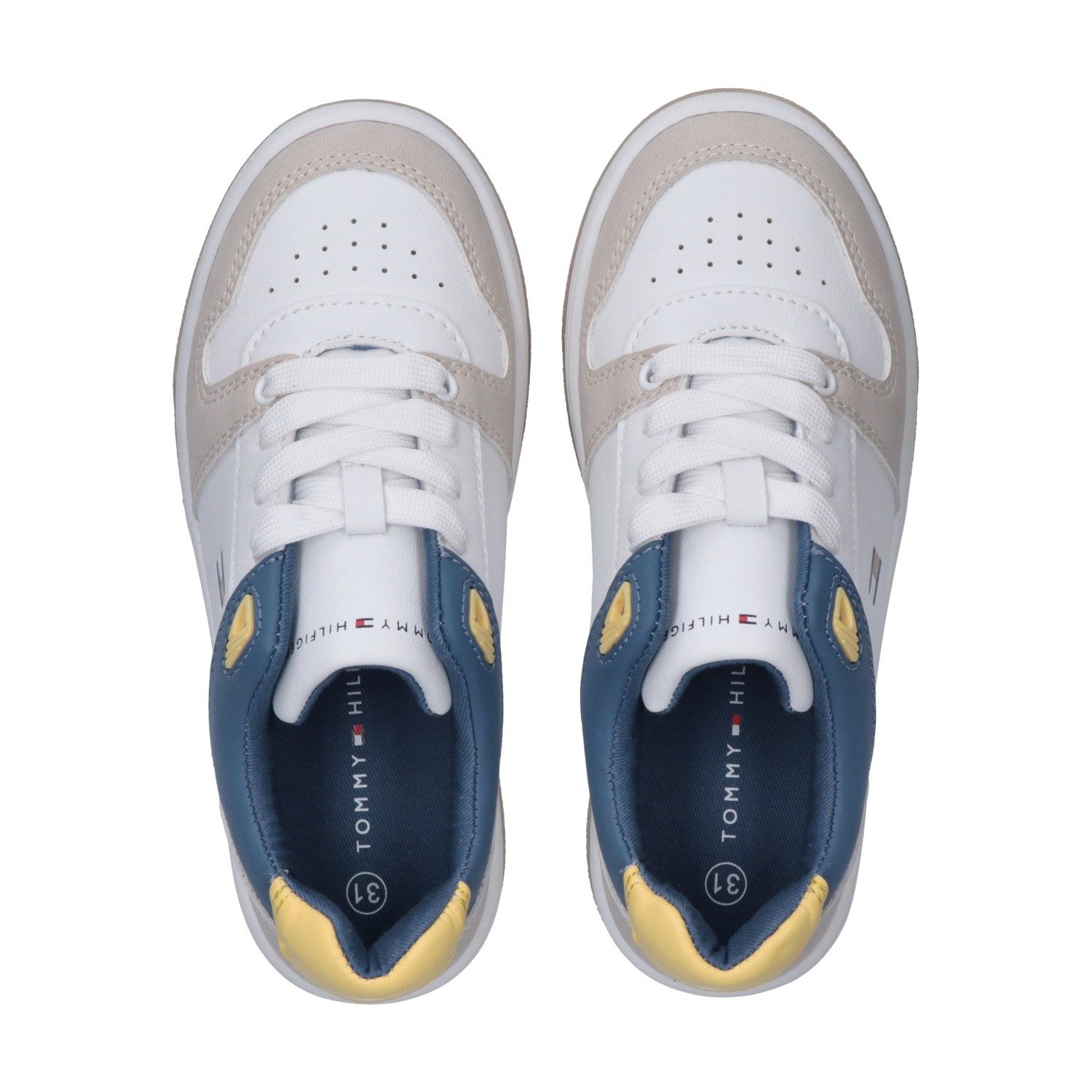Tommy Hilfiger Sneaker Basket Sneaker, Halbschuh, Schnürschuh im Retro Look