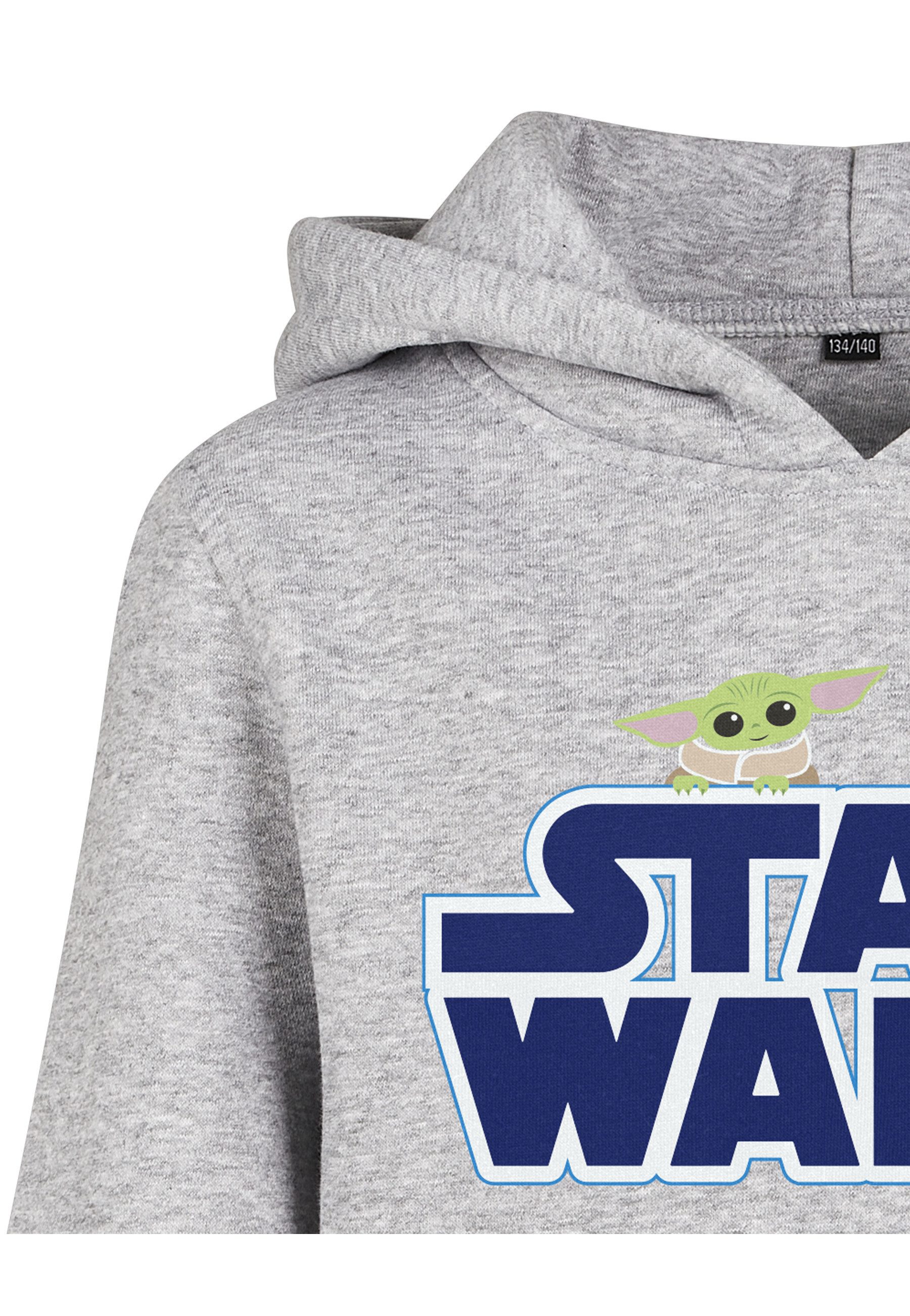 MisterTee Hoodie MisterTee Herren Kids Star Wars Blue Logo Hoody (1-tlg)