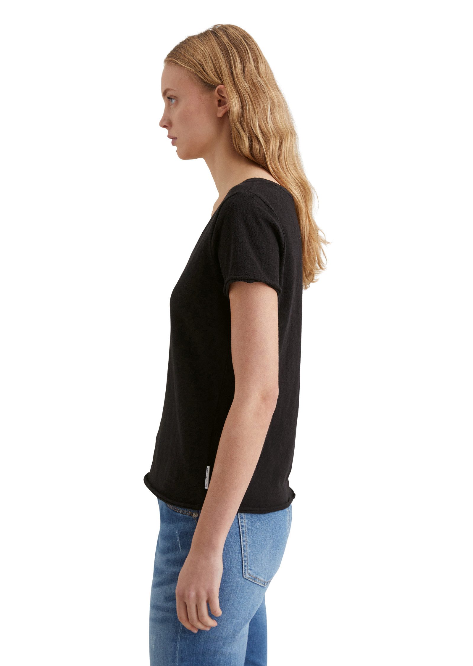 Marc O'Polo DENIM T-Shirt aus Organic Cotton Slub Jersey