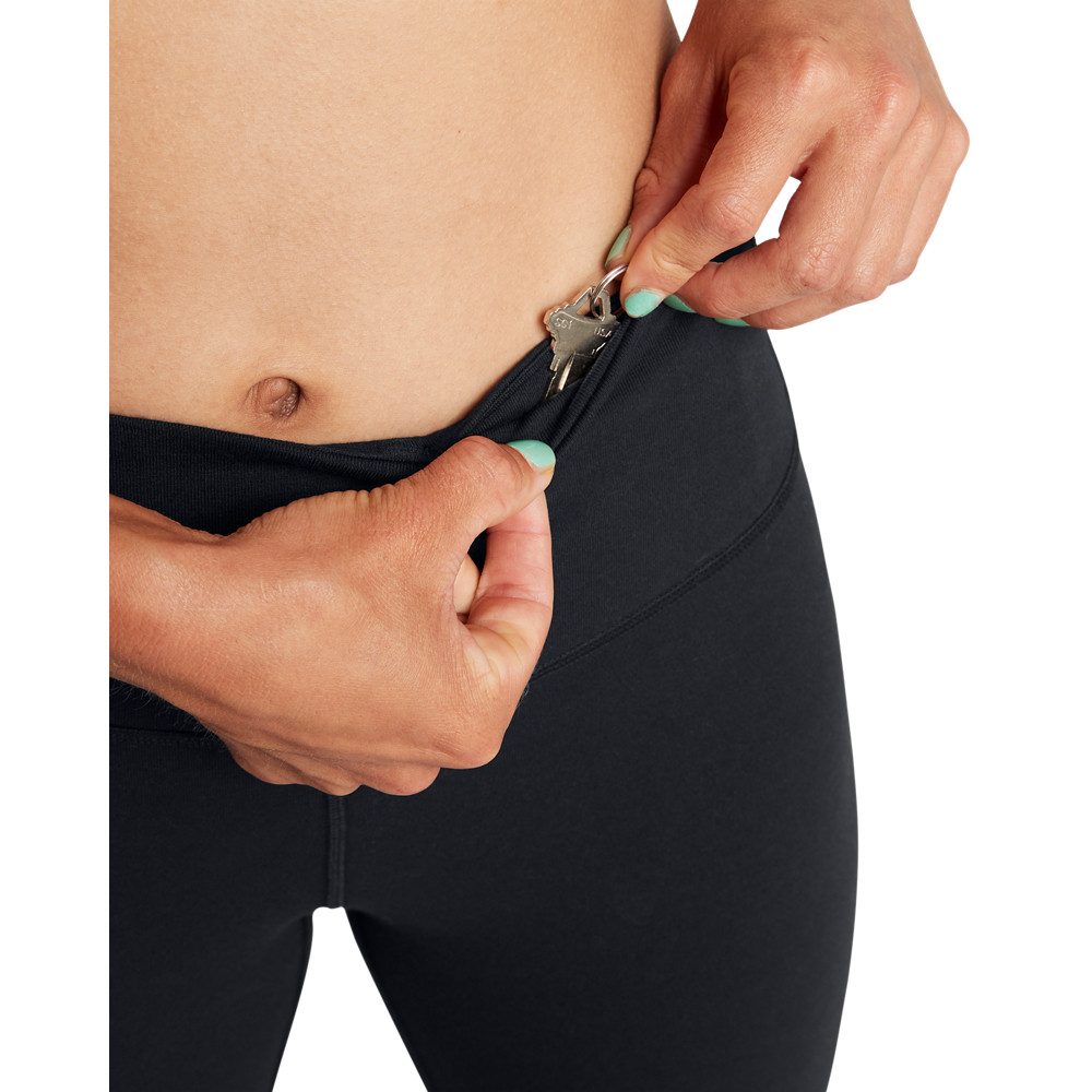 Under Armour® Radlerhose auch in großen Größen, mit hohem Bund, aus Baumwollmix