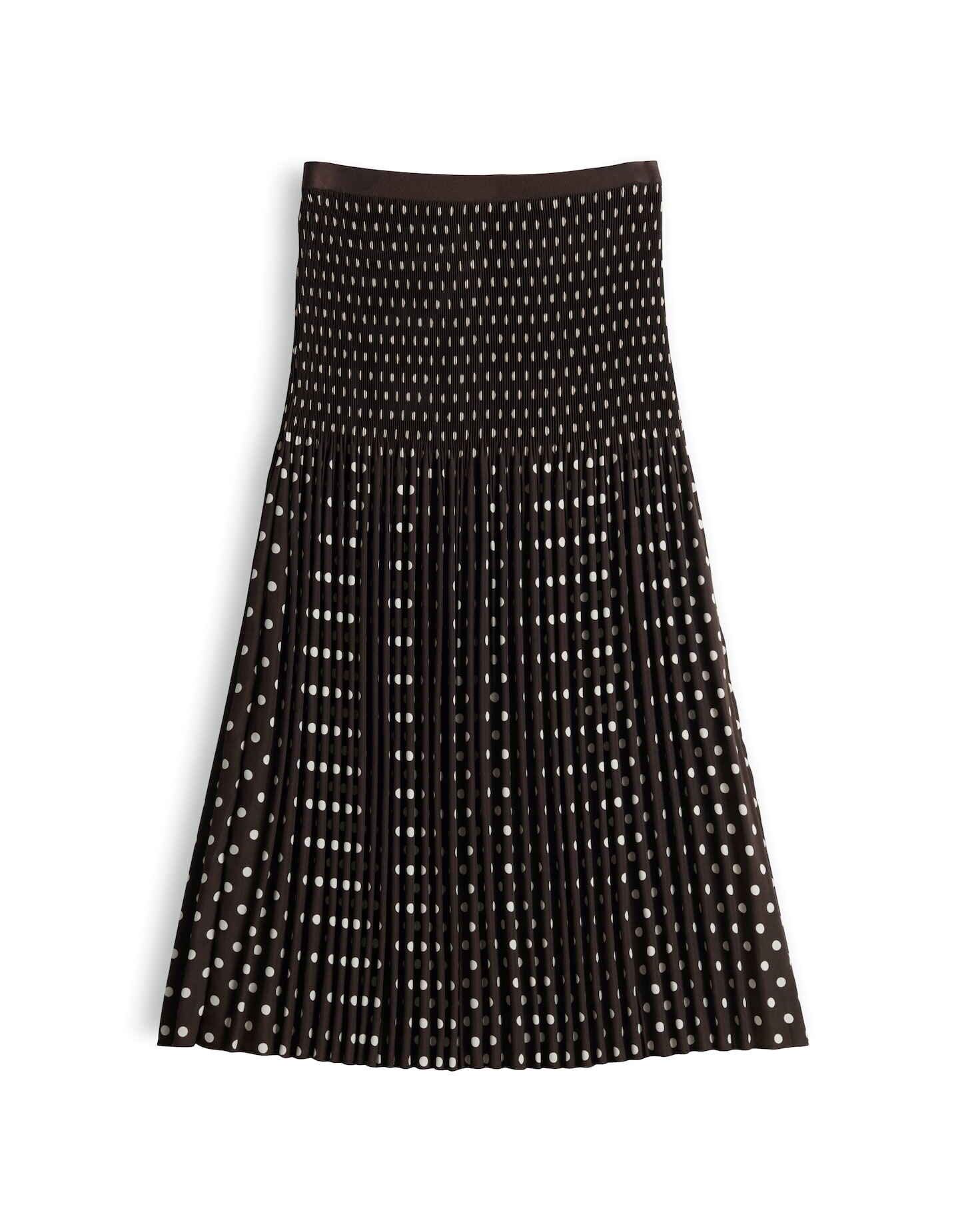 OPUS Plisseerock Bedruckter Plisseerock mit Komfortbund Vielseitig kombinierbar für casual Looks