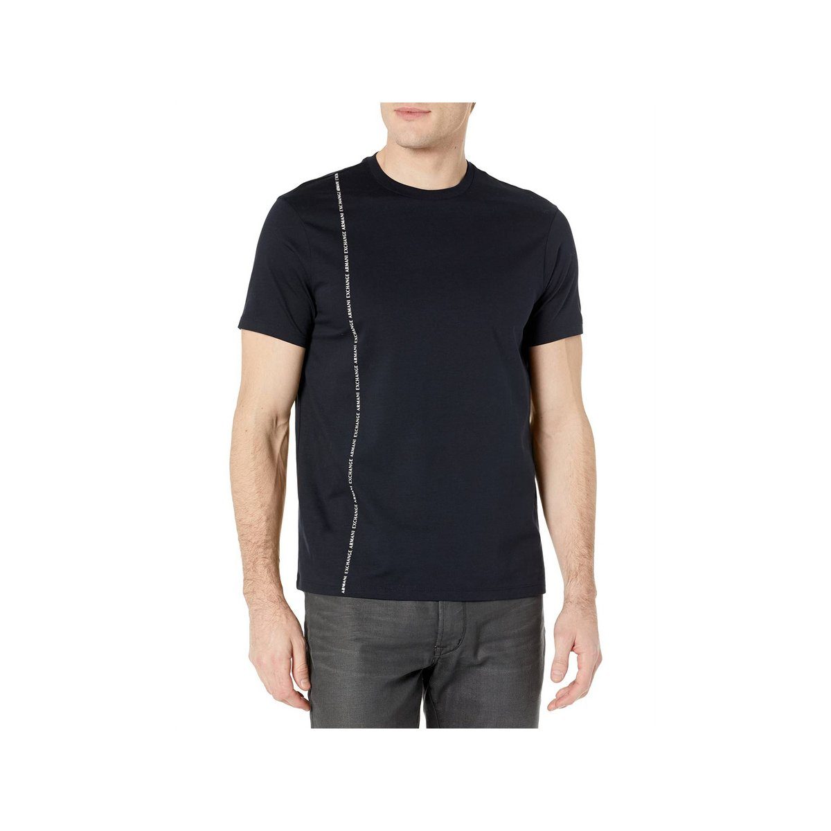 regular fit Armani uni (1-tlg) Giorgio T-Shirt