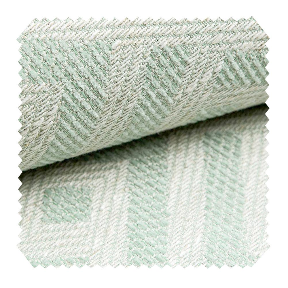 novely® Stoff exquisit MISINTO Design-Polsterstoff mit 3D Leinenstruktur, Schwer Entzündbar, Robust, Abriebfest, Meterware, 1lfm
