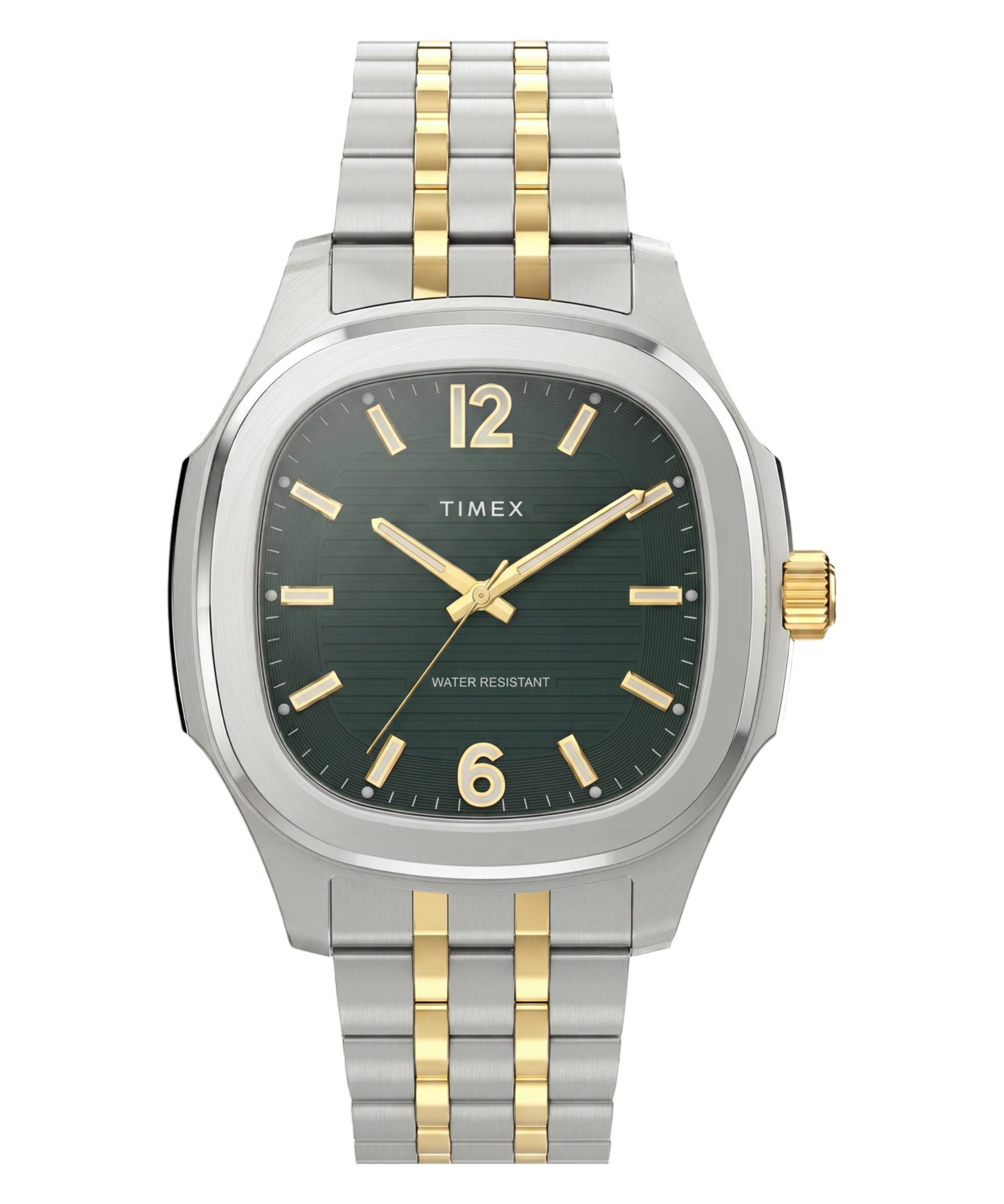 Timex Quarzuhr Marquee TW2Y91400AJ, Armbanduhr, Herrenuhr, Edelstahlarmband, analog, Beleuchtung