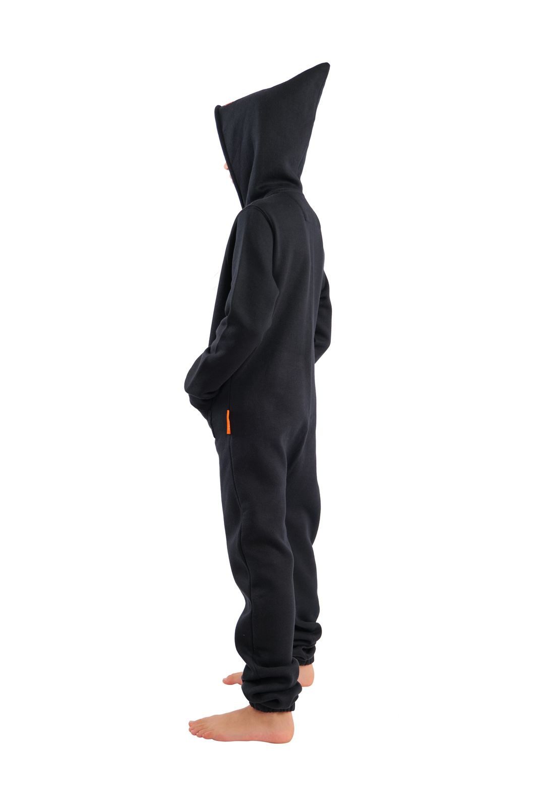O'Poppy Jumpsuit Kinder dunkelblau (1-tlg) Zwergen Kapuze und Eingrifftaschen