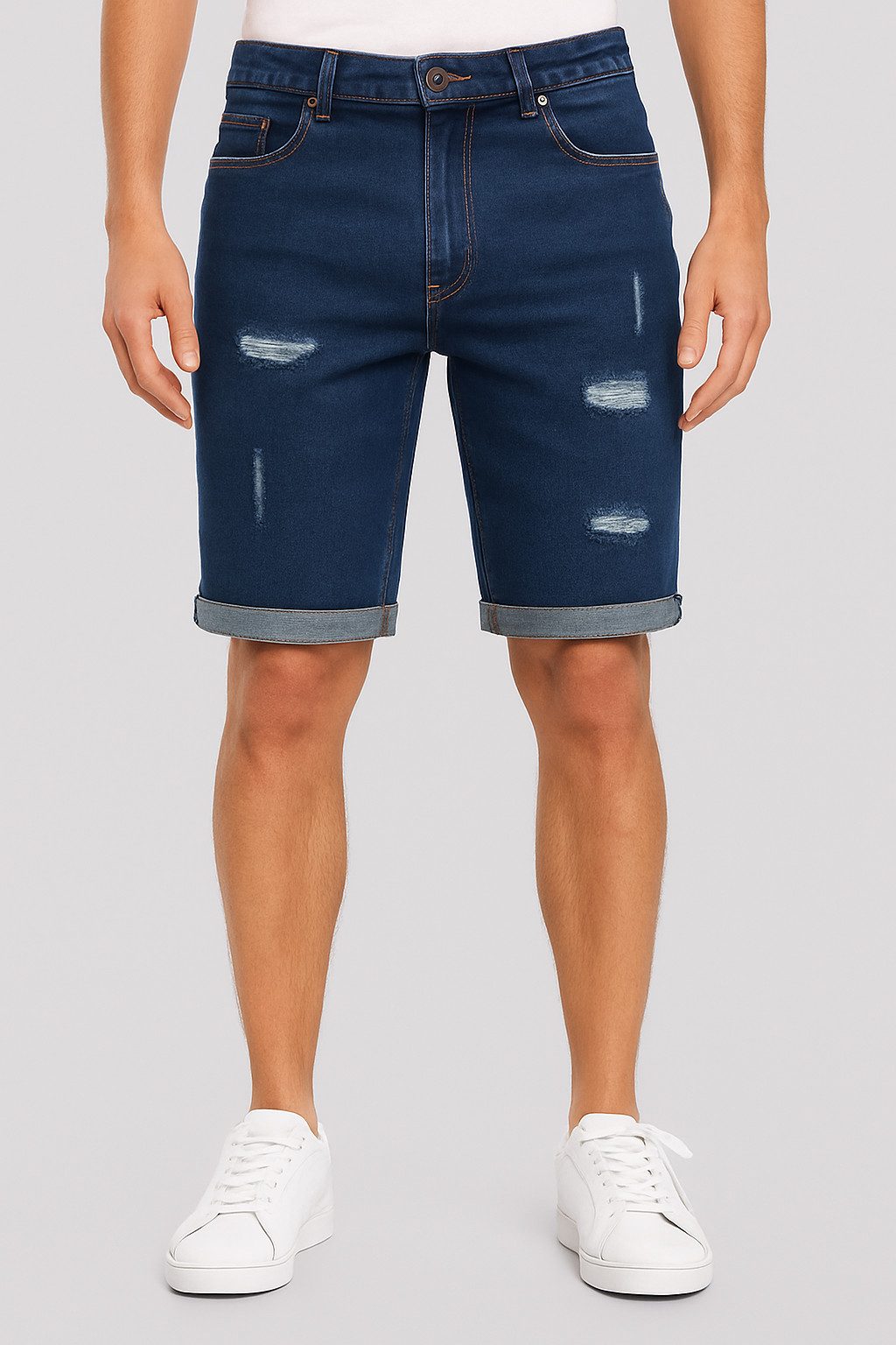 Smith & Solo Jeansshorts Herren, kurze Hosen Männer, Shorts 5-Pocket Style günstig online kaufen