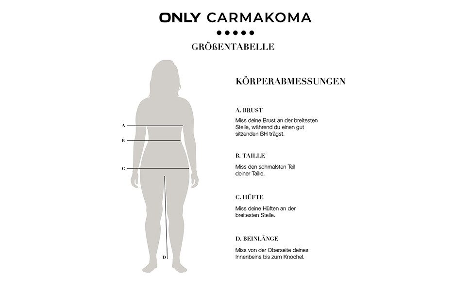 ONLY CARMAKOMA Rundhalsshirt CARNICKY LIFE 2/4 SLEEV BOATNECK TEE JRS – Bild 5 von 5