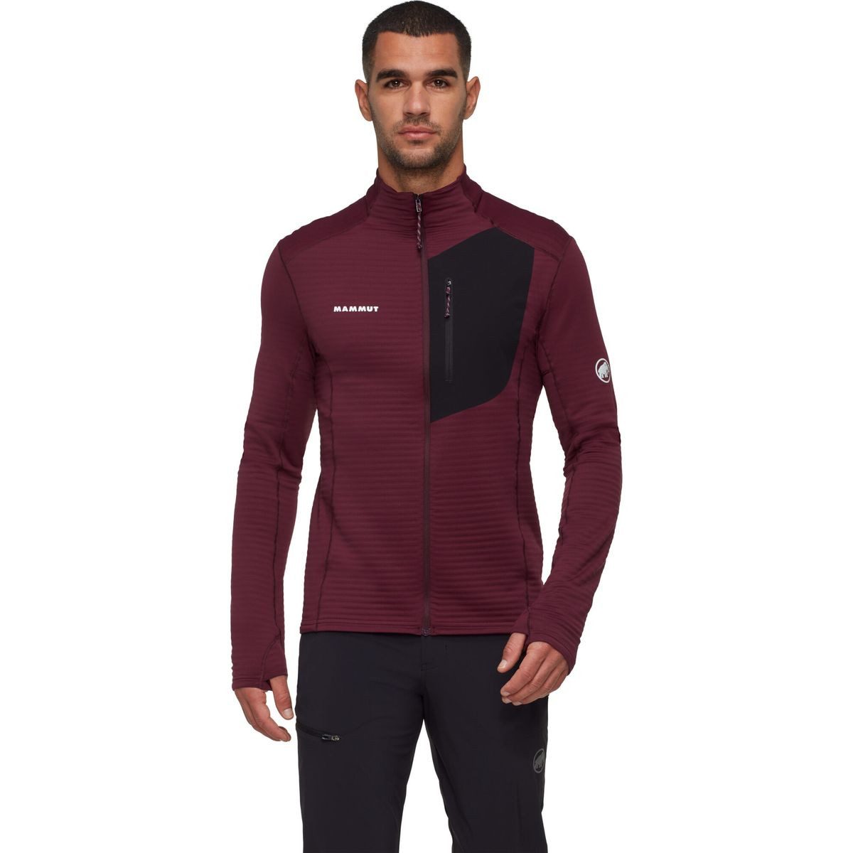 Mammut Fleecejacke Taiss Light ML Jacket Men Vielseitige, leichte und robuste Jacke für alle Bergaktivitäten mit