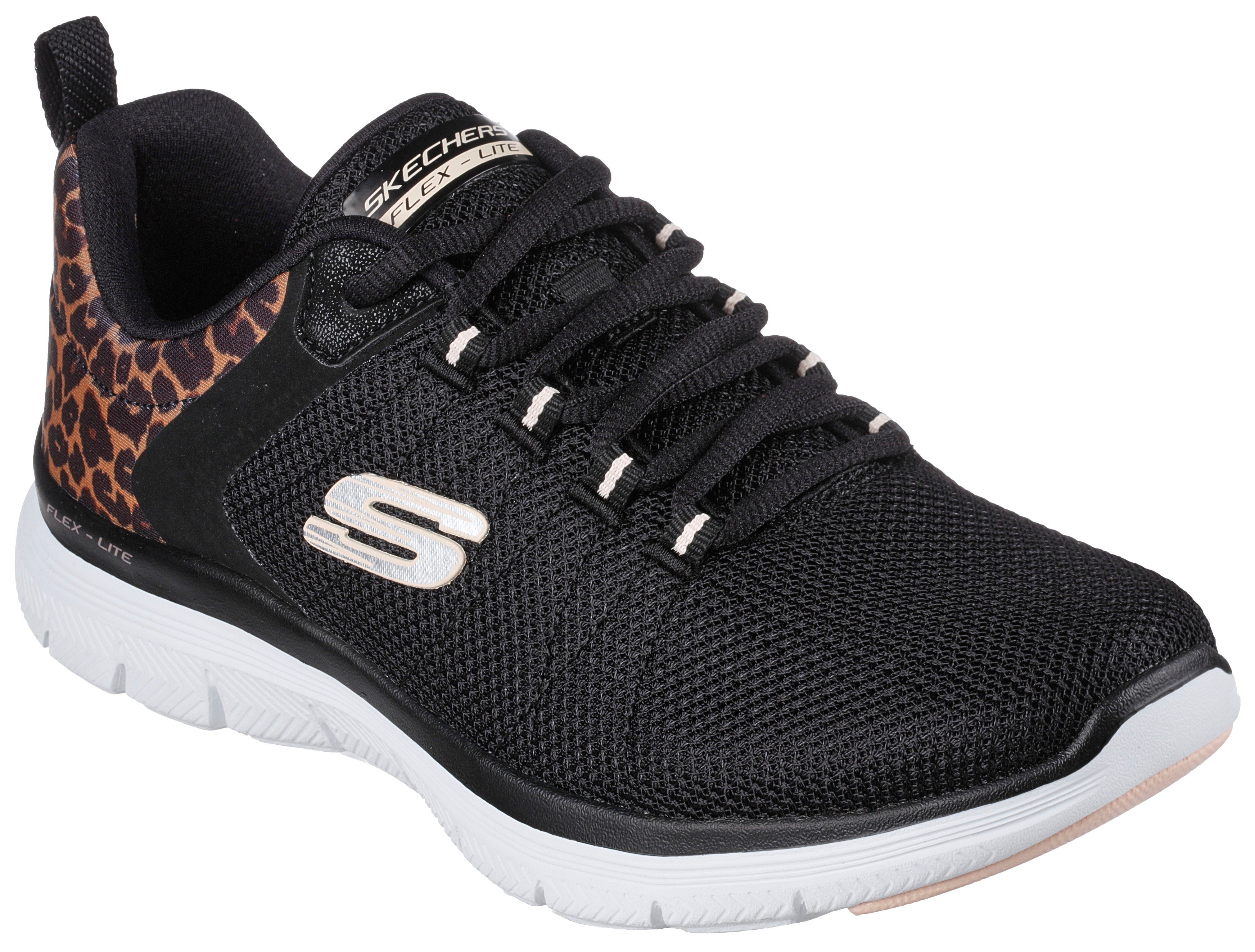 Skechers FLEX APPEAL 4.0 - WILD BALLAD Sneaker in veganer Verarbeitung, Freizeitschuh, Halbschuh, Schnürschuh