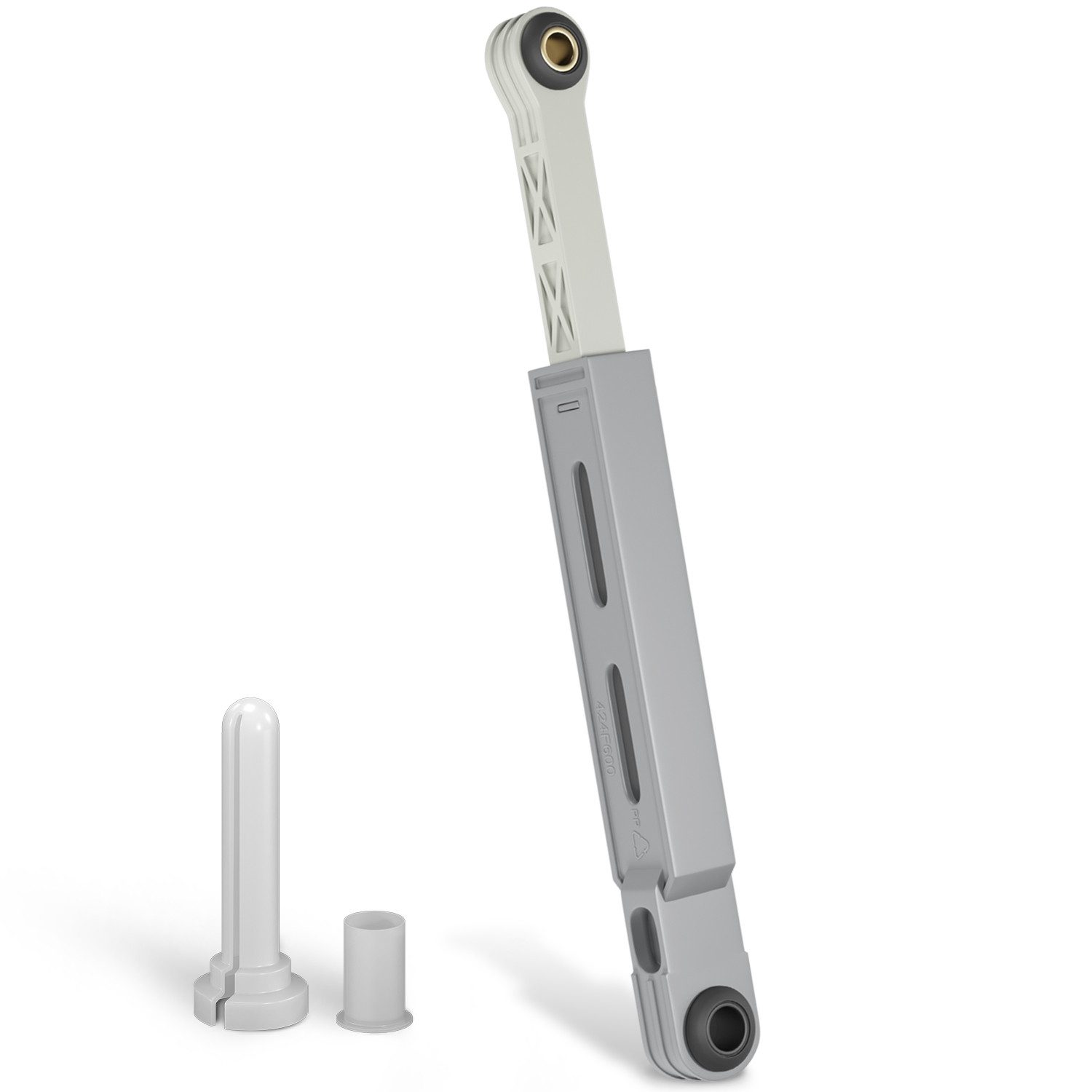 VIOKS Dämpfer Stoßdämpfer Ersatz für Bosch 00742719, 90N mit 2 Hülsen für Waschmaschine Waschtrockner