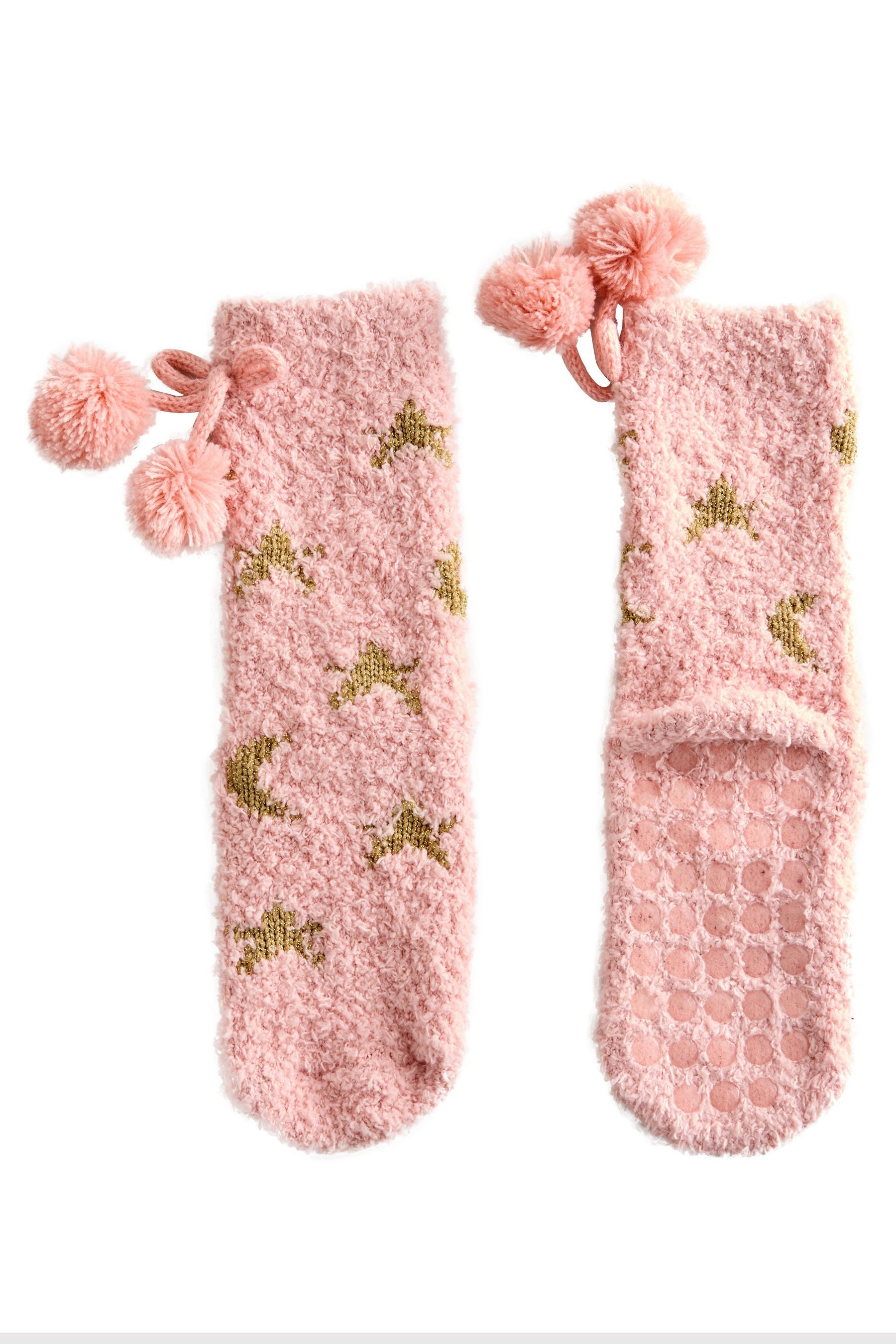 Next Kuschelsocken Söckchen im Mond- und Sternedesign (1-Paar)