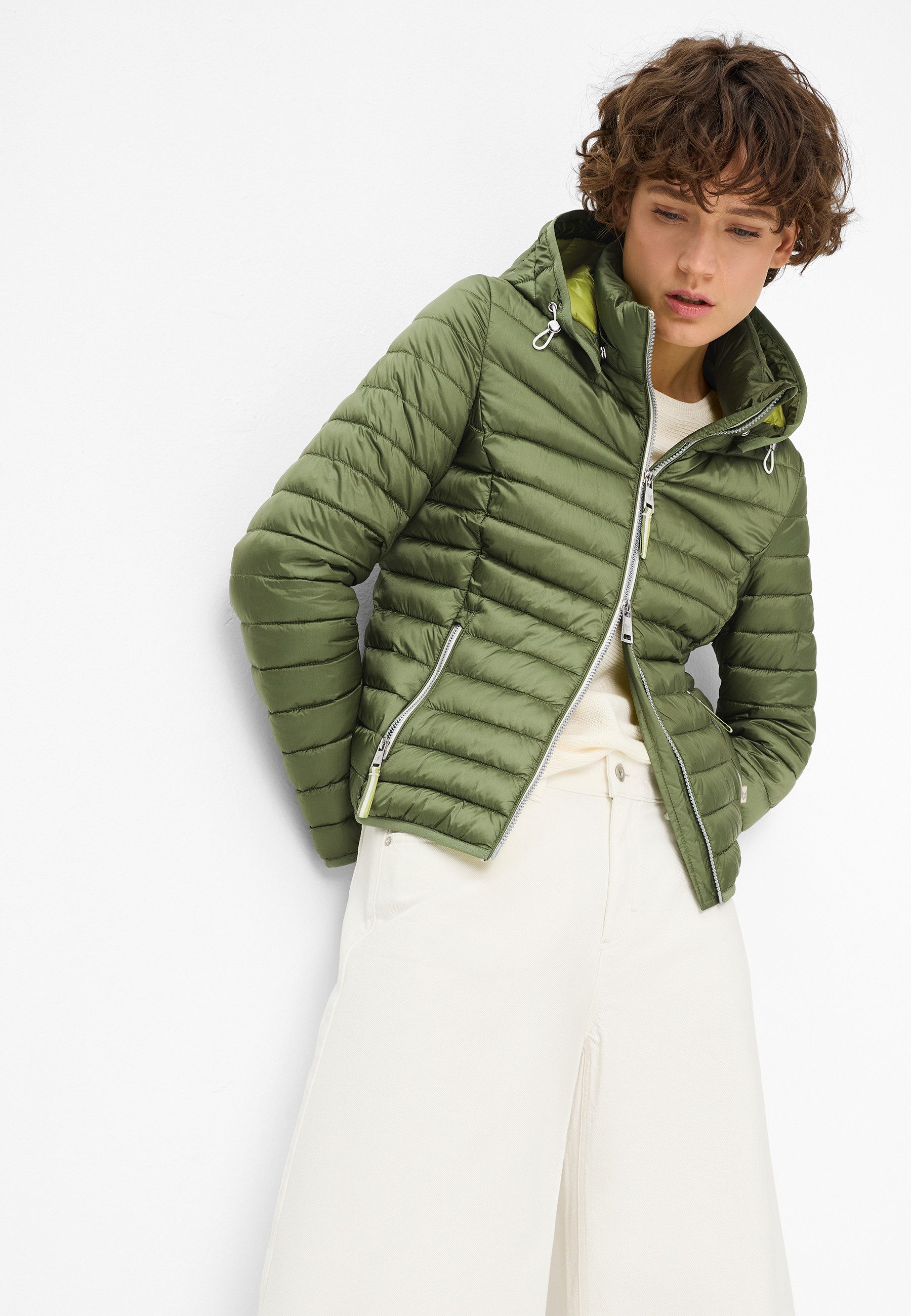 Fuchs Schmitt Steppjacke abnehmbare Kapuze, Regular Fit, 2-Wegereißverschluss