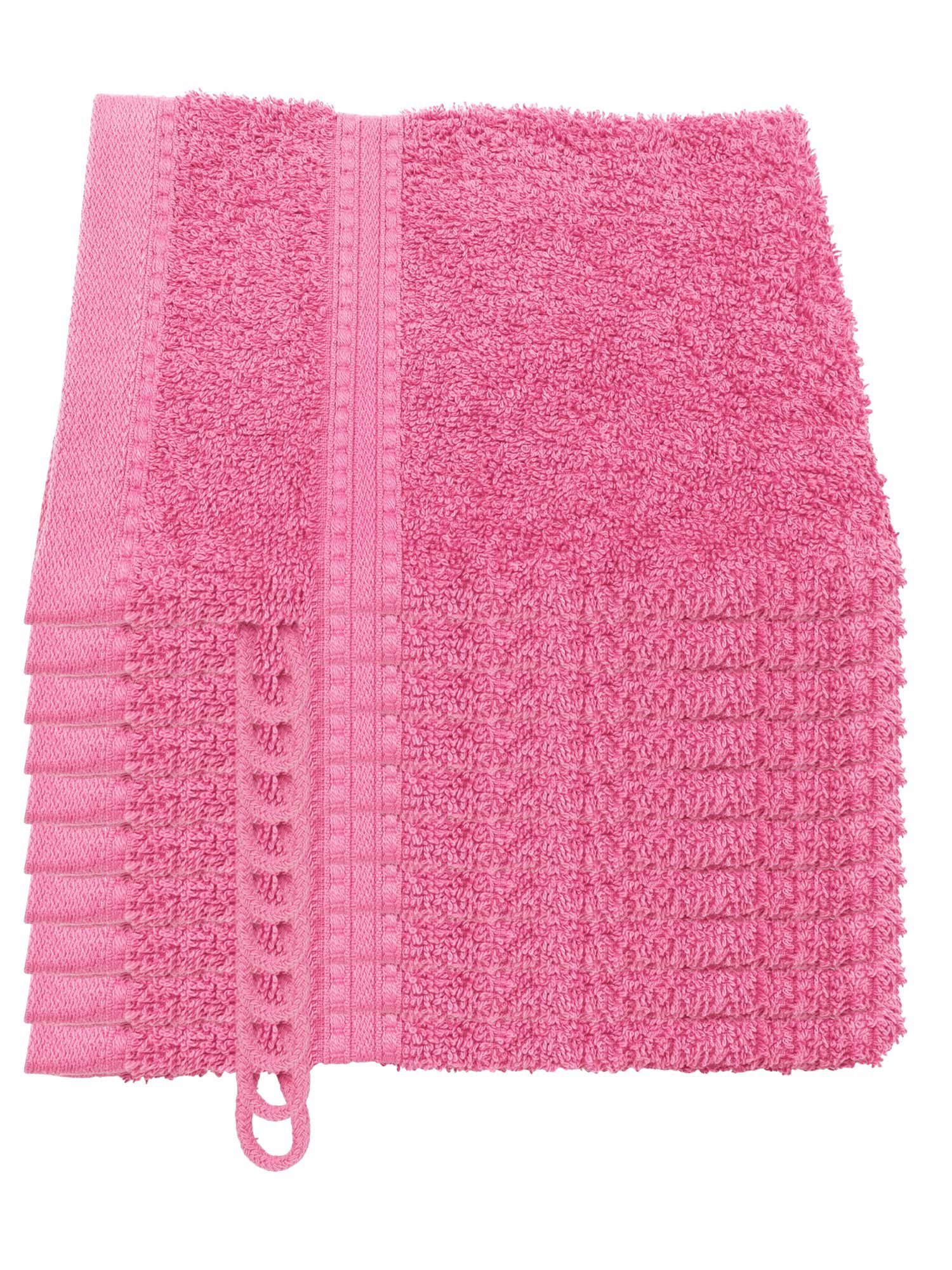 Julie Julsen Handtücher 10-Handtücher-Pink, (10-St) Bio-Baumwolle