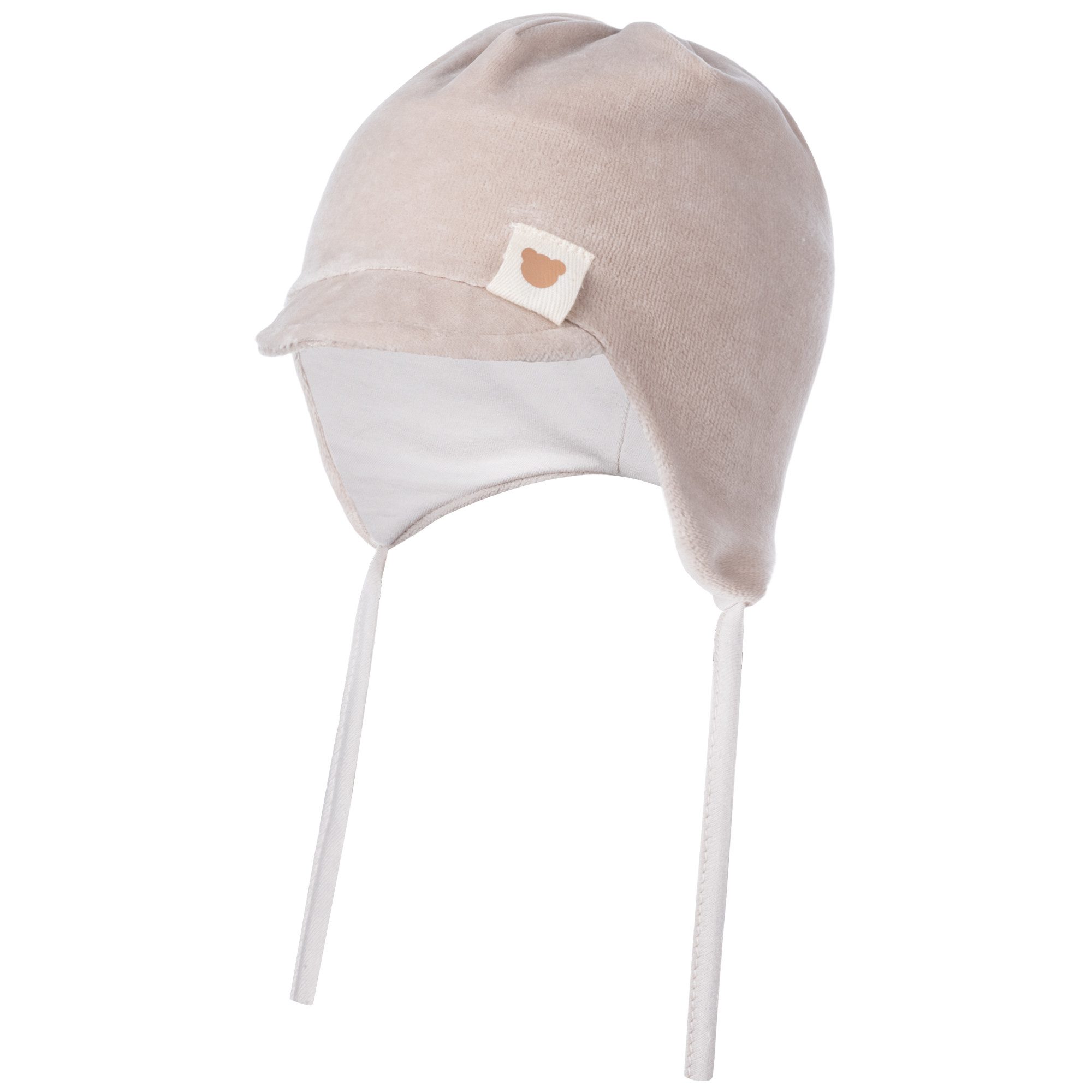 Smarilla Schirmmütze Bindemütze Übergangsmütze Baby Junge Mädchen mit Baumwolle gefüttert