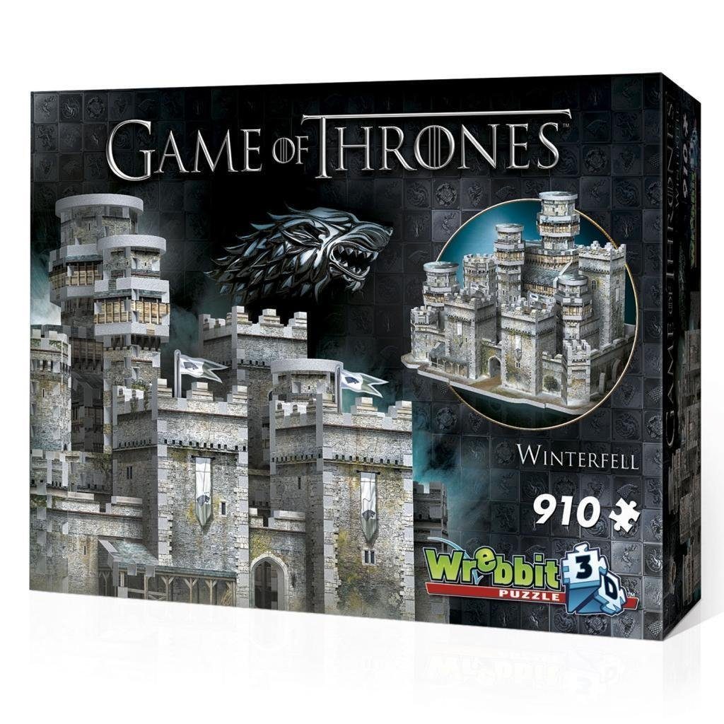 JH-Products Puzzle of 910 Puzzle Game Thrones. - 910 Puzzleteile Winterfell Teile,