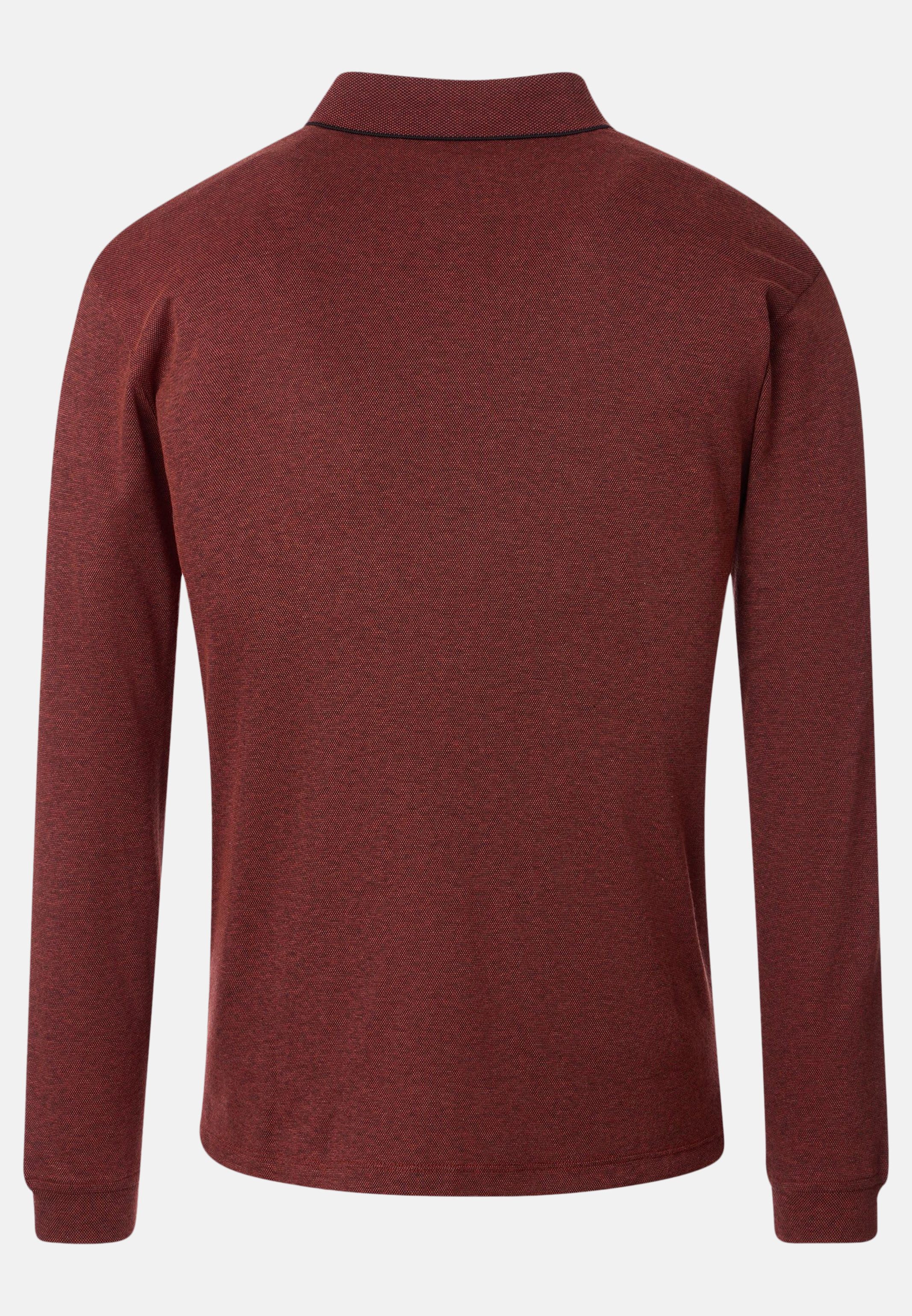 CASAMODA Langarm-Poloshirt 2er Pack Basic (Spar-Set, günstig online kaufen