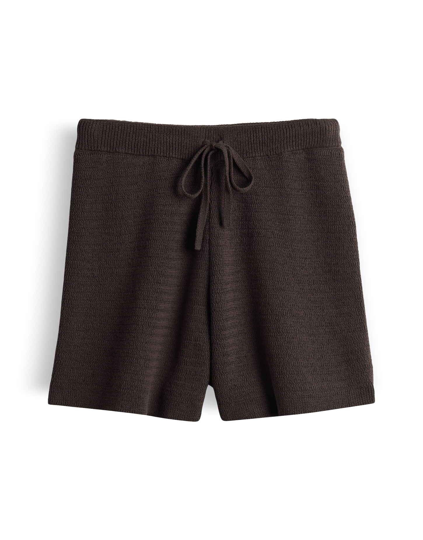 OPUS Shorts Maadow resort aus Strick mit festem Griff Das Bindedetail unterstreicht den entspannten Casual Look