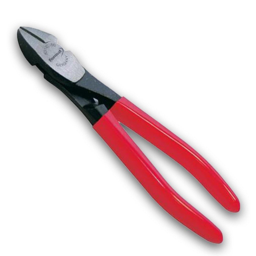 Seitenschneider FORMAT Kraft-Seitenschneider poliert 180mm Kunststoff-Griff