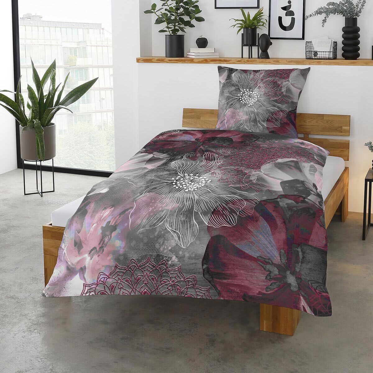 TRAUMSCHLAF Bettwäsche Freda, Mako Satin, 2 teilig günstig online kaufen