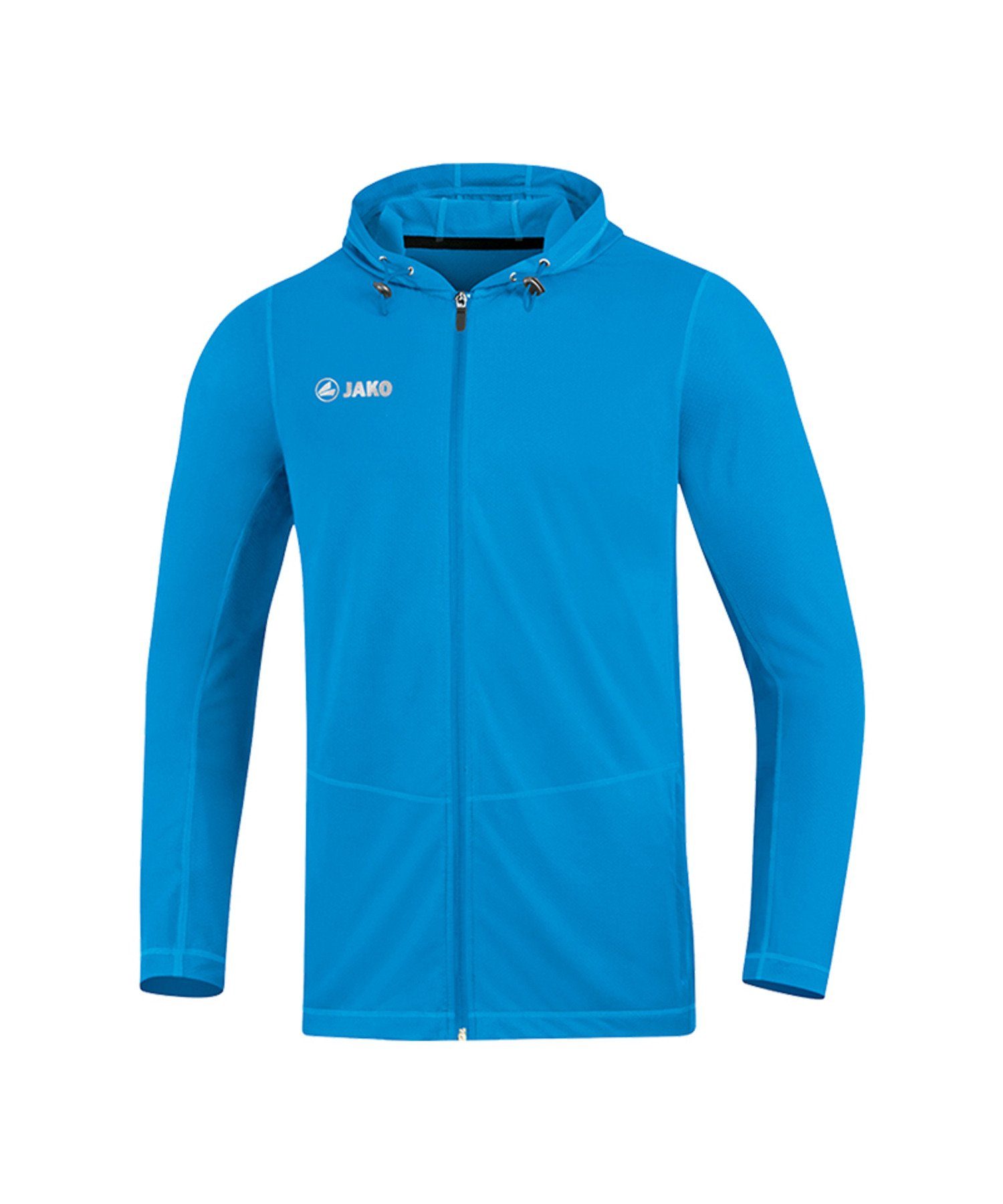 Jako Laufjacke Run 2.0 Kapuzenjacke Running BlauGrau