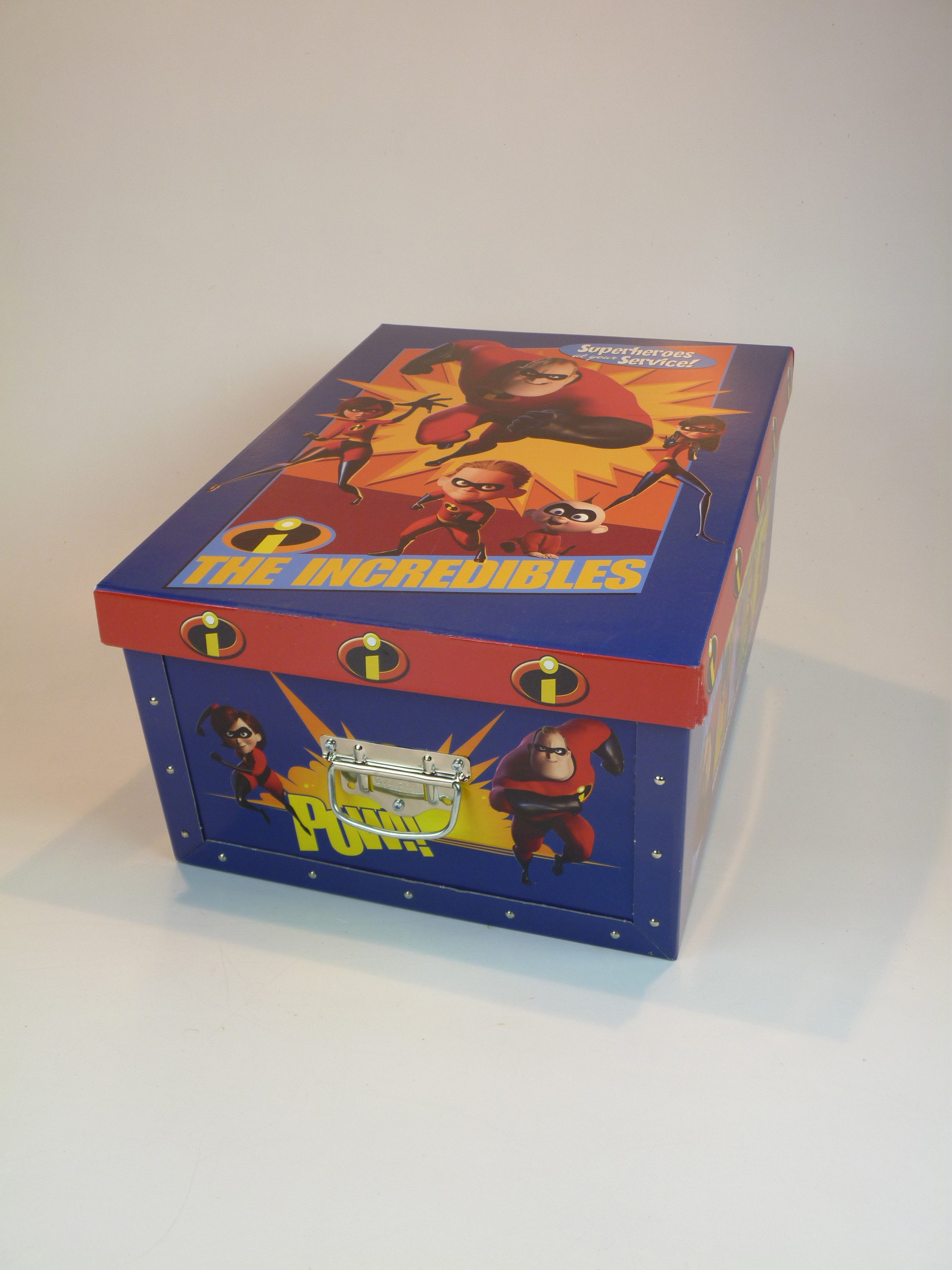 Dekokorb Ordnungsboxen Deko Handbox The Incredibles Superheroes Karton