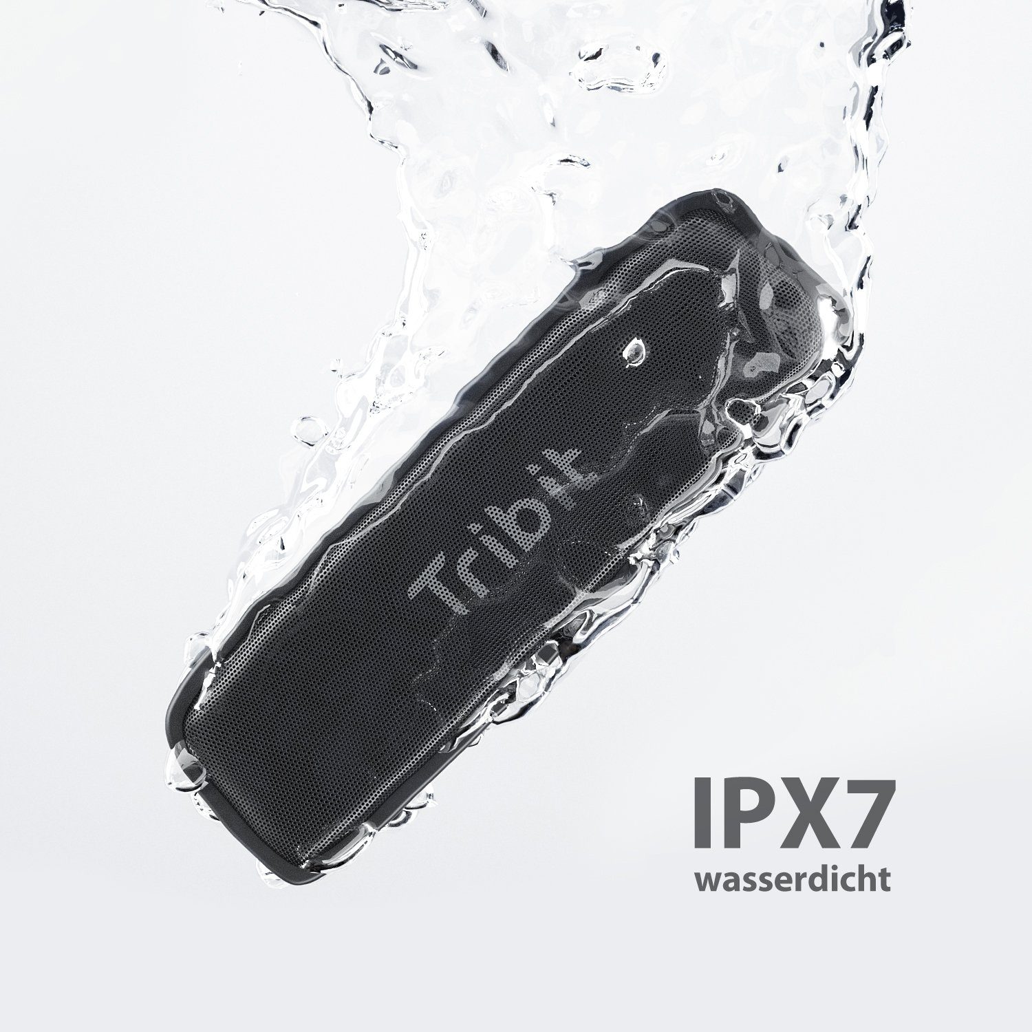 Tribit XSound 5.0, Musikbox Bluetooth, kabellose mit 10.0 12 (Bluetooth, Stereo-Kopplung A2DP W, Bass Wasserdicht, Surf Bluetooth – langlebig) Kabellose IPX7 lautem Bluetooth-Lautsprecher W