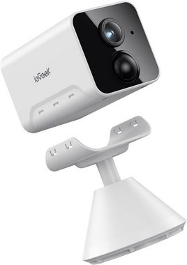 ieGeek 1080P HD Überwachungskamera Innen Akku,Überwachungskamera Innen WLAN Überwachungskamera (Innen, drinnen, WLAN Ip Kamera mit Nachtsicht, PIR Bewegungserkennung, 1-tlg., Zwei-Wege-Audio,Cloud/SD Storage,IP65, Infrarot-Nachtsicht, Alarmbenachrichtigung)