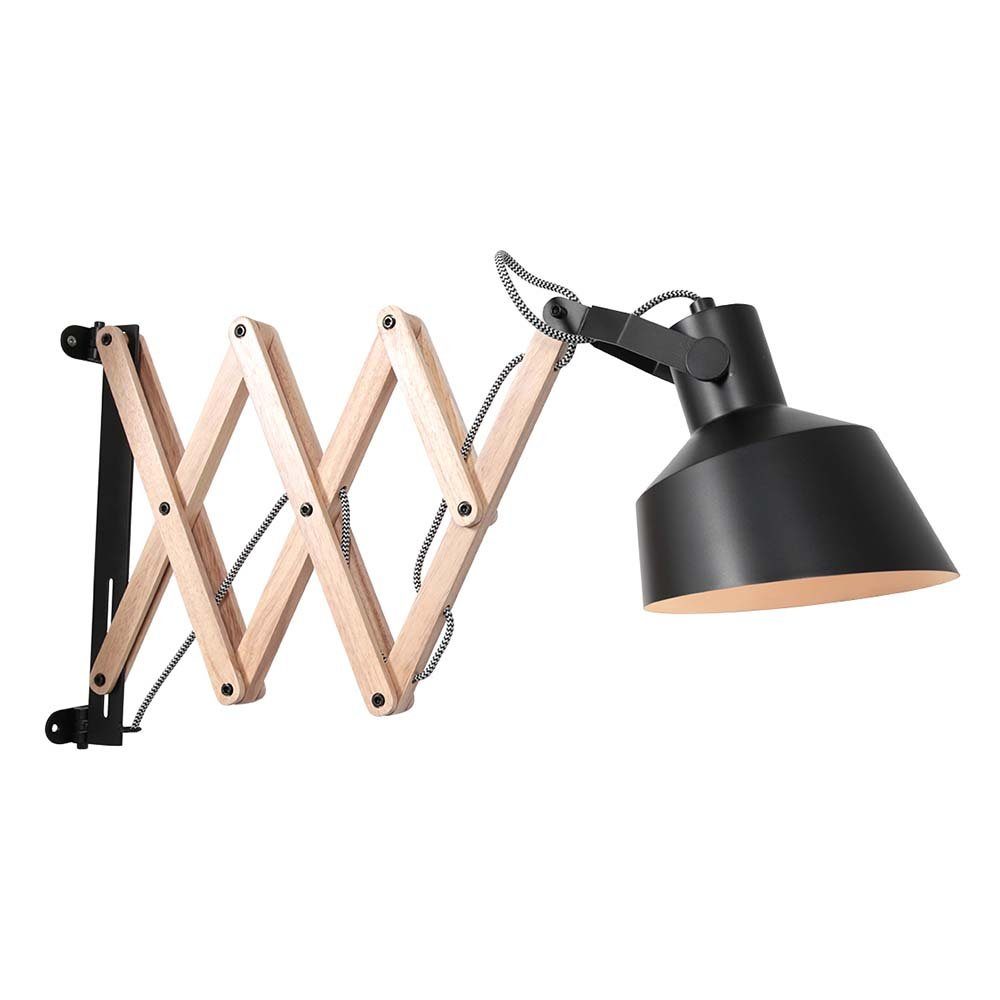 Steinhauer LIGHTING Wandleuchte, Wandleuchte Schlafzimmerleuchte Beige Leselampe ausziehbar