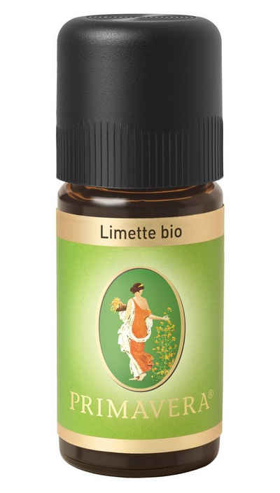 Primavera Life GmbH Duftöl LIMETTE Bio ätherisches Öl, 10 ml