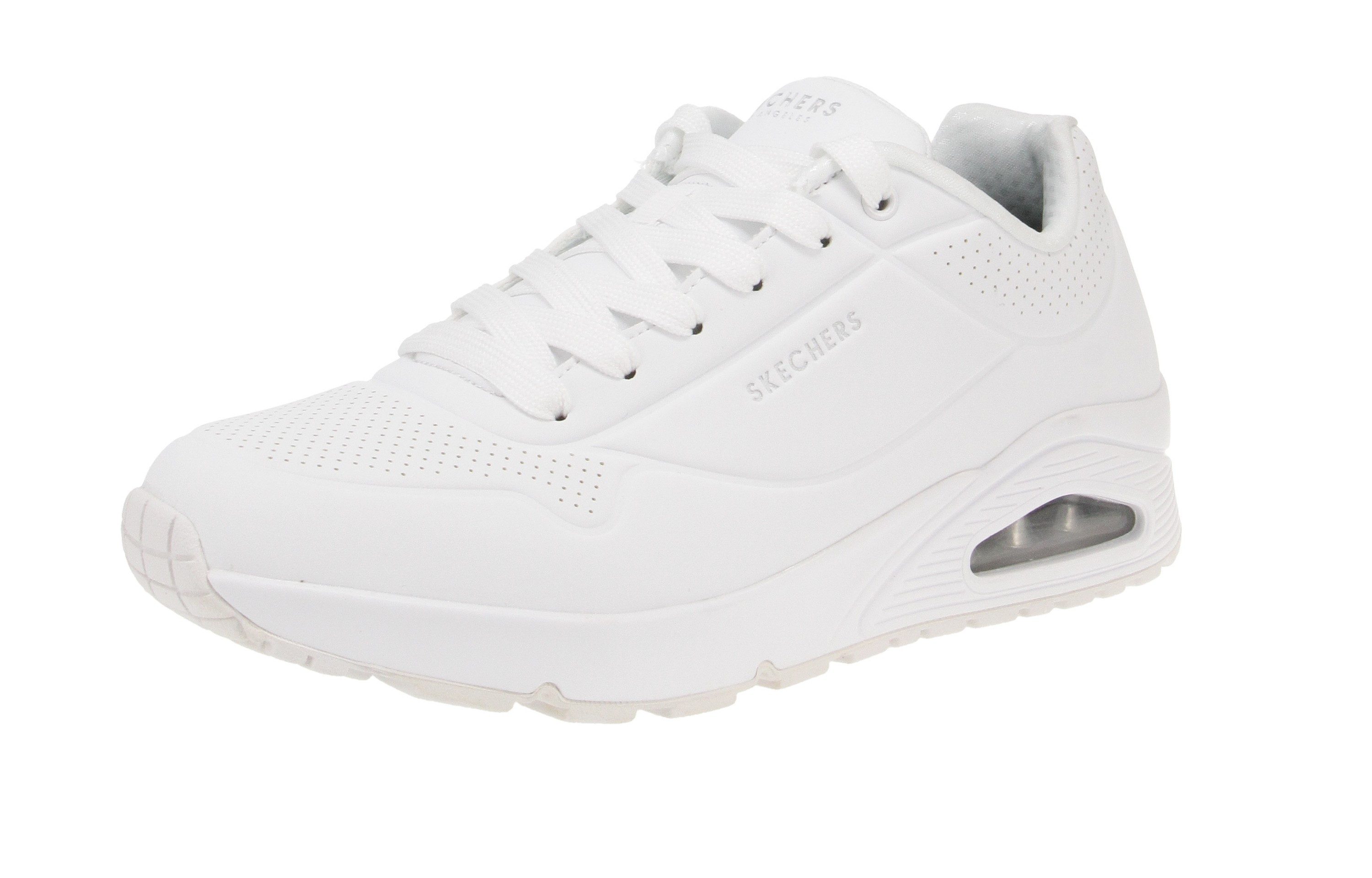 Skechers 52458 Uno Stand On Air - Herren Schuhe Sneaker - W-Weiß Sneaker