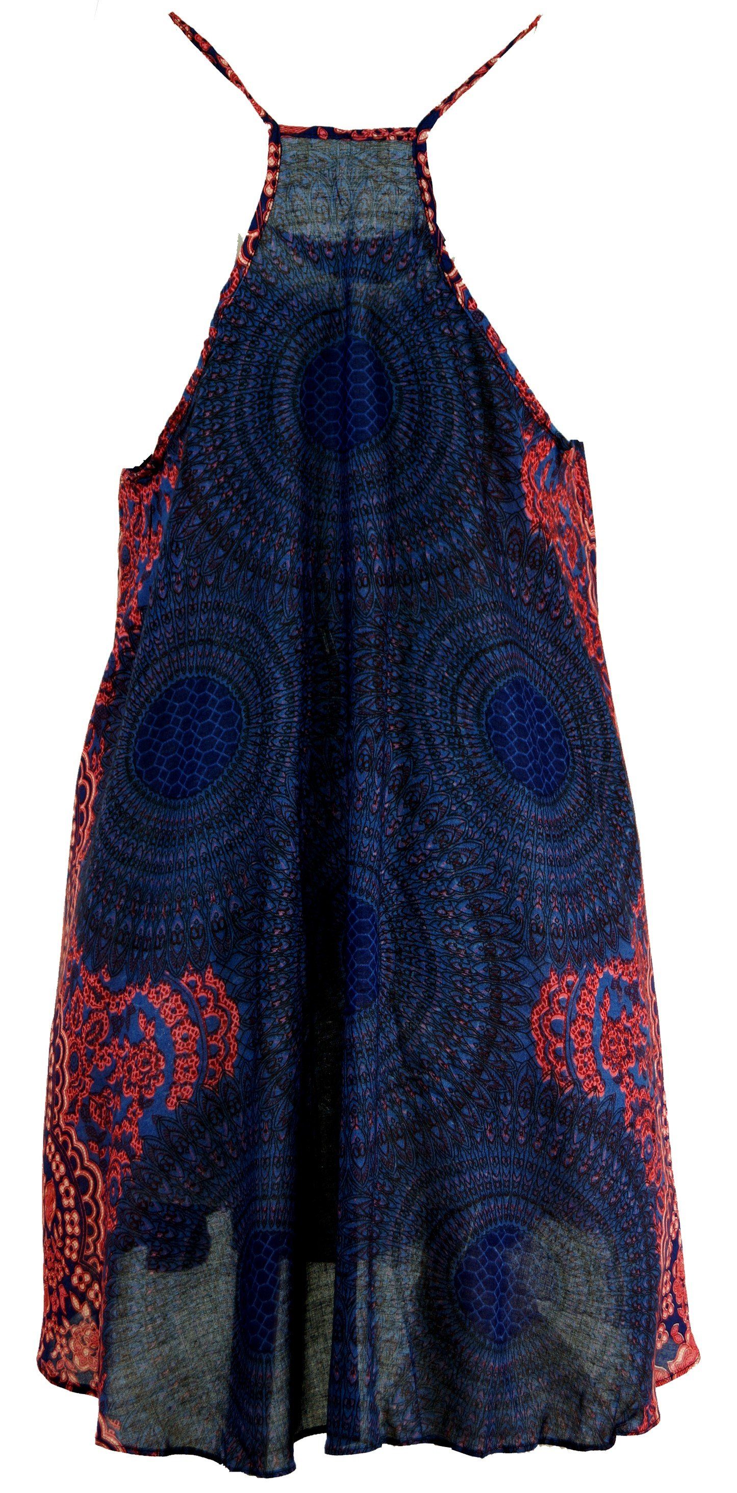 Guru-Shop Midikleid Boho Mandala Minikleid, Trägerkleid,.. günstig online kaufen