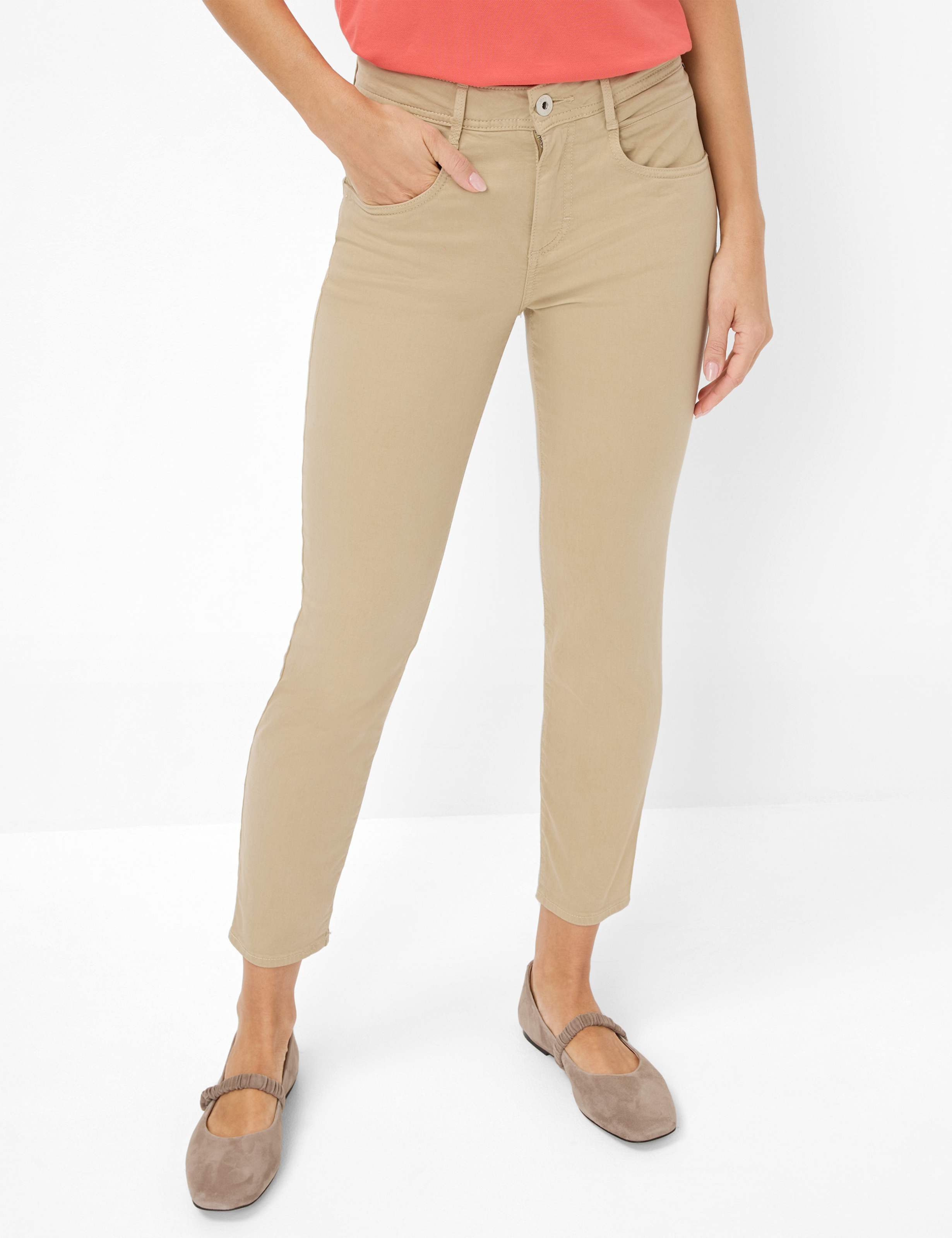 Brax Stretch-Jeans BRAX SHAKIRA S almond 9933720 71-7948-54 - FREE TO MOVE ULTRALIGHT