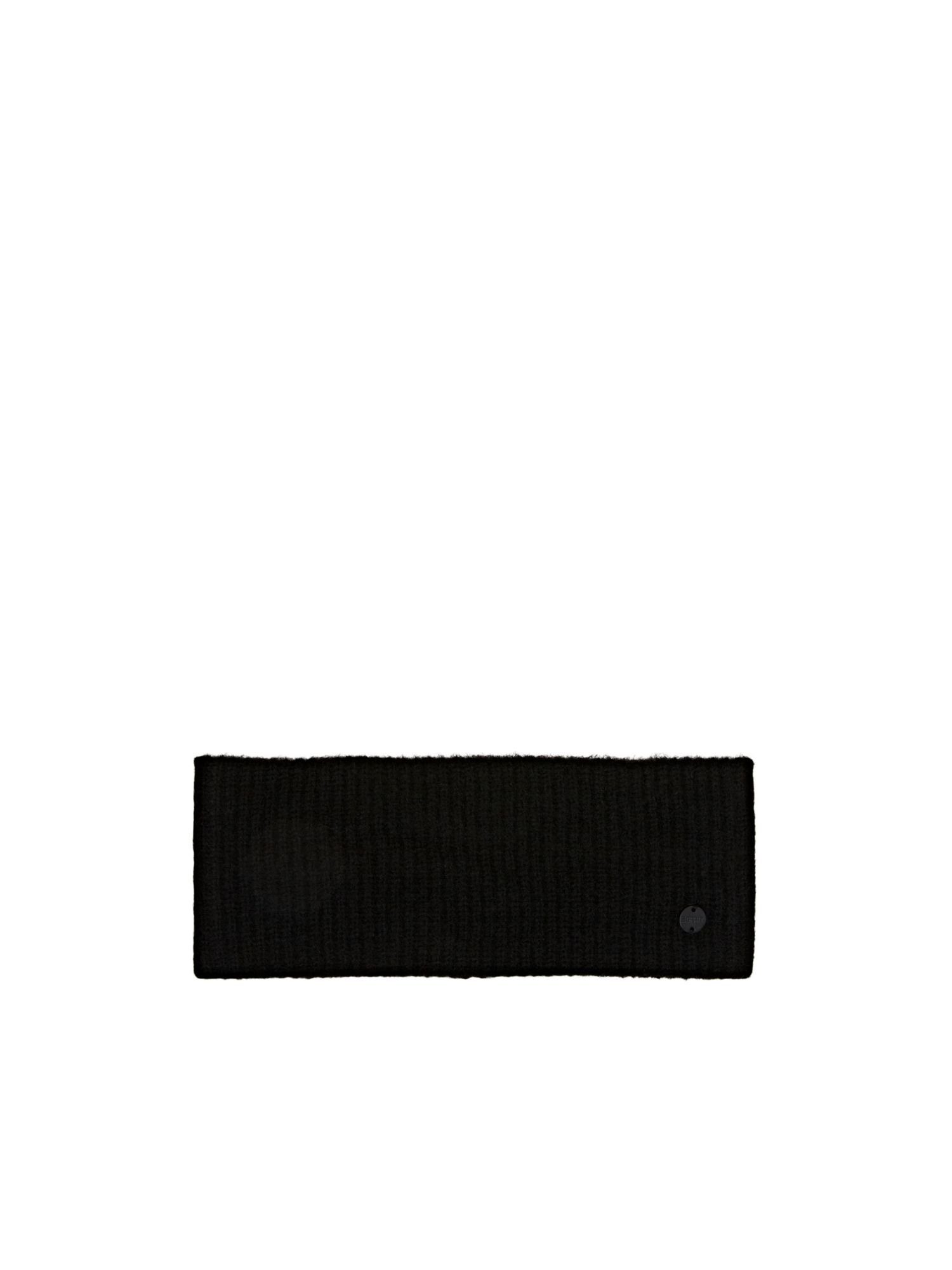 Esprit Stirnband Rippstrick-Stirnband BLACK