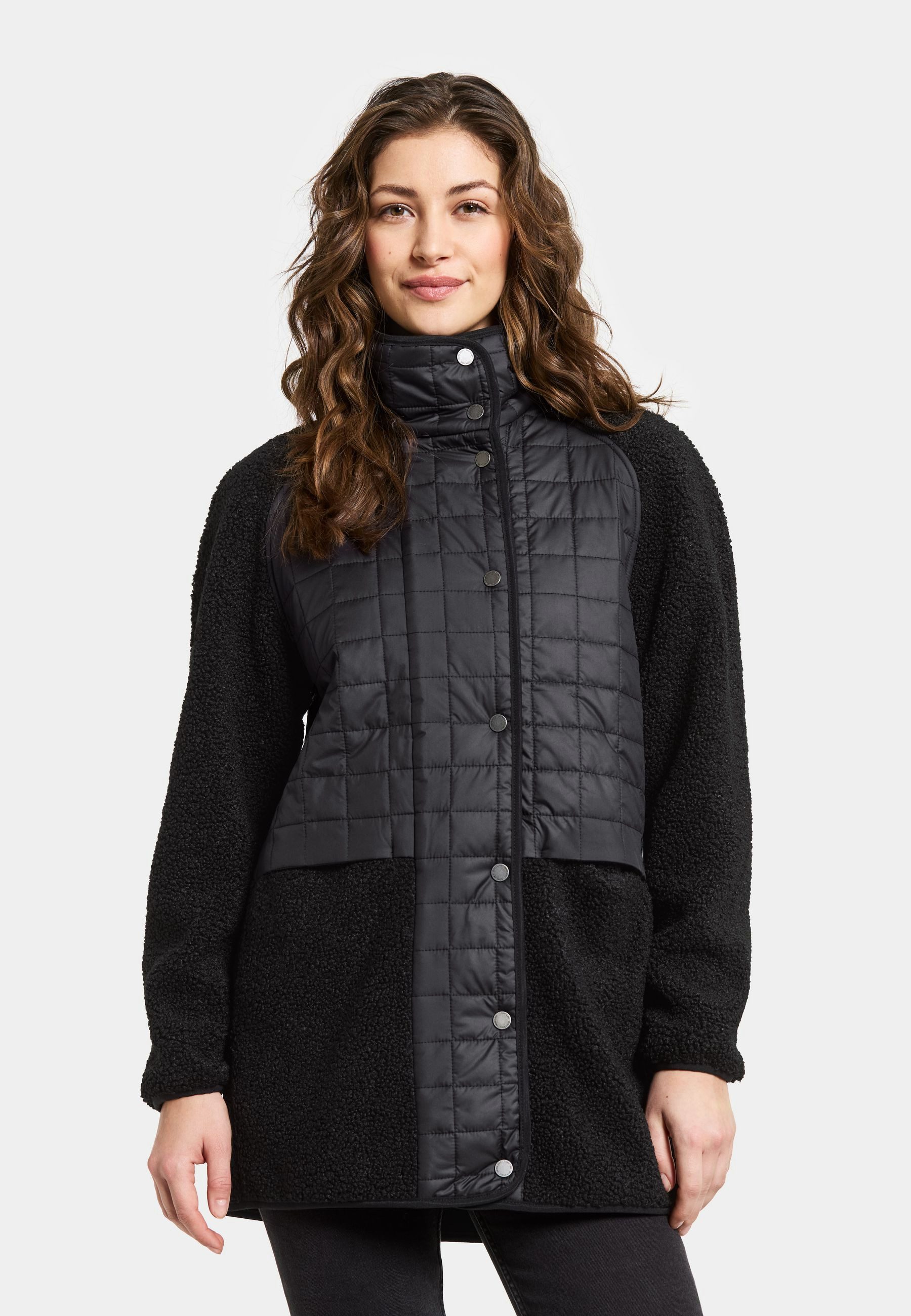 Didriksons Fleecejacke Damen Übergangsjacke Pile Teddy HAZEL günstig online kaufen