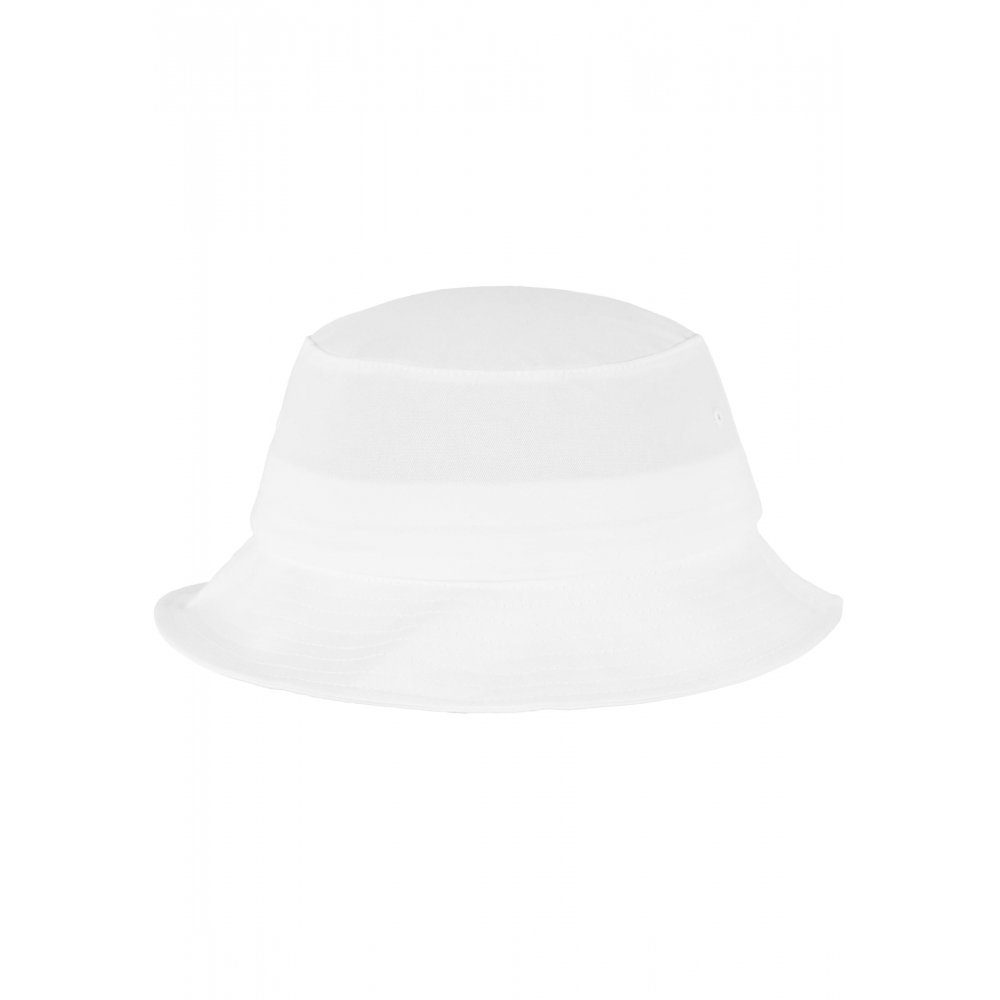 Flexfit Fischerhut Cotton Twill Bucket Hat - white (Packung)