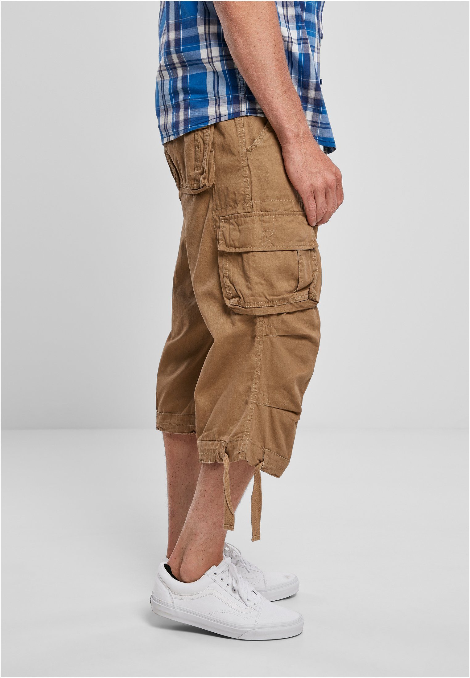 Cargo Herren Shorts (1-tlg) 3/4 Urban Legend Stoffhose beige Brandit
