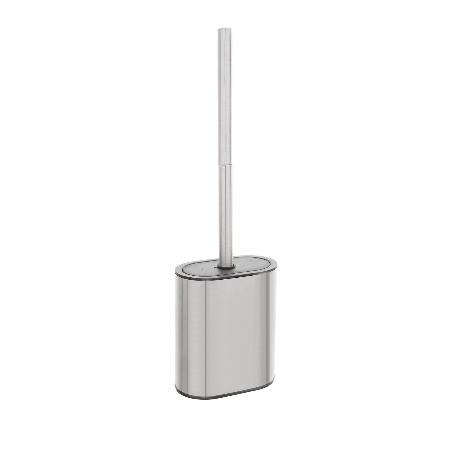 Feridras WC-Reinigungsbürste Toilettenbürsten Chrom mit flexiblem Silikonspatel von Feridras
