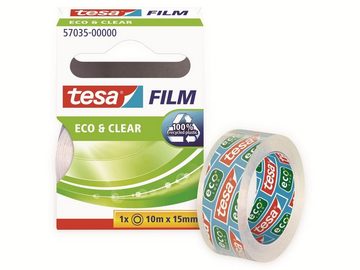 tesa Klebeband TESA film® eco&clear, 1 Rolle, 10m:15mm