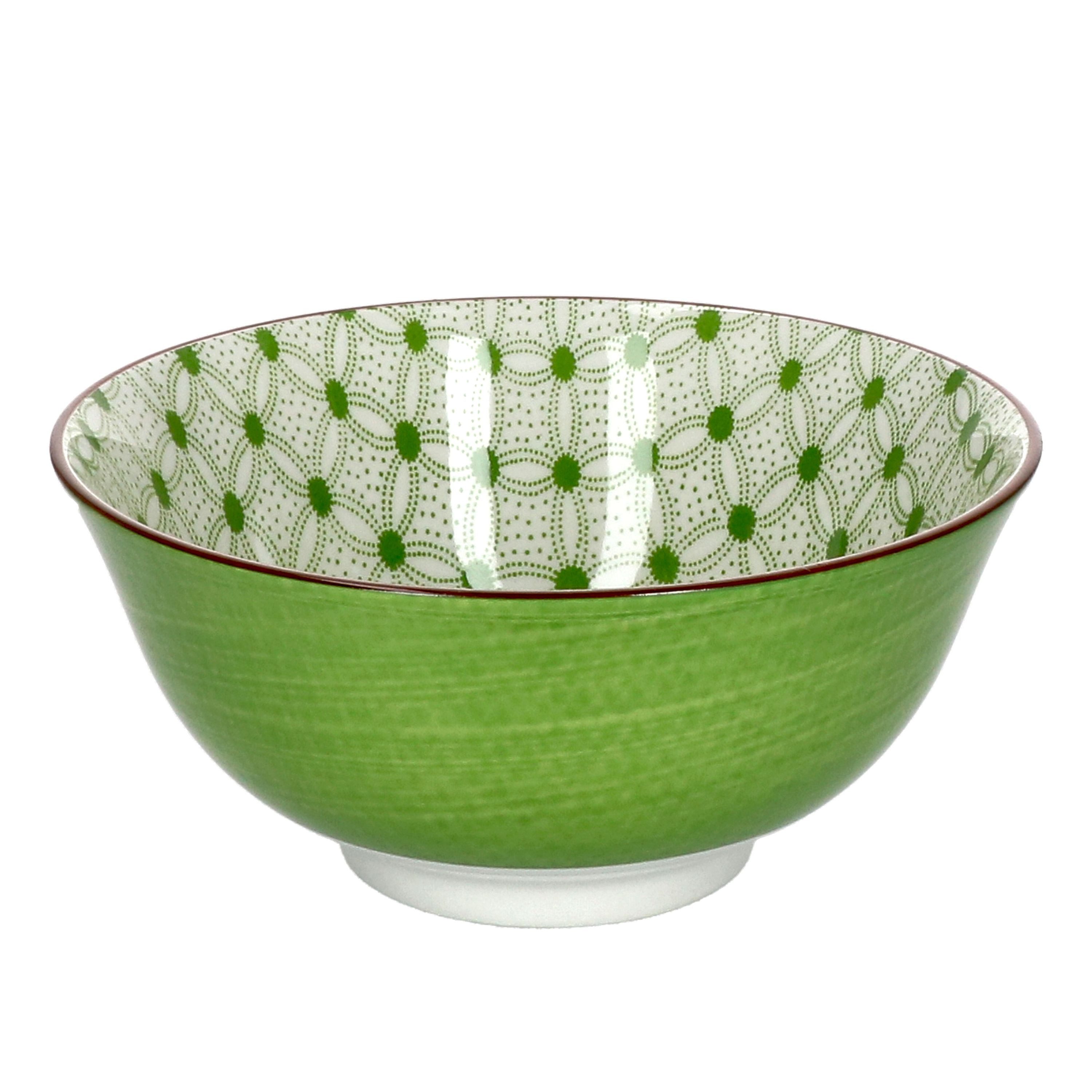Ritzenhoff & Breker Müslischale 4er Set Müslischale 15,5cm Lime Rio - Ritzenhoff 744743, Porzellan