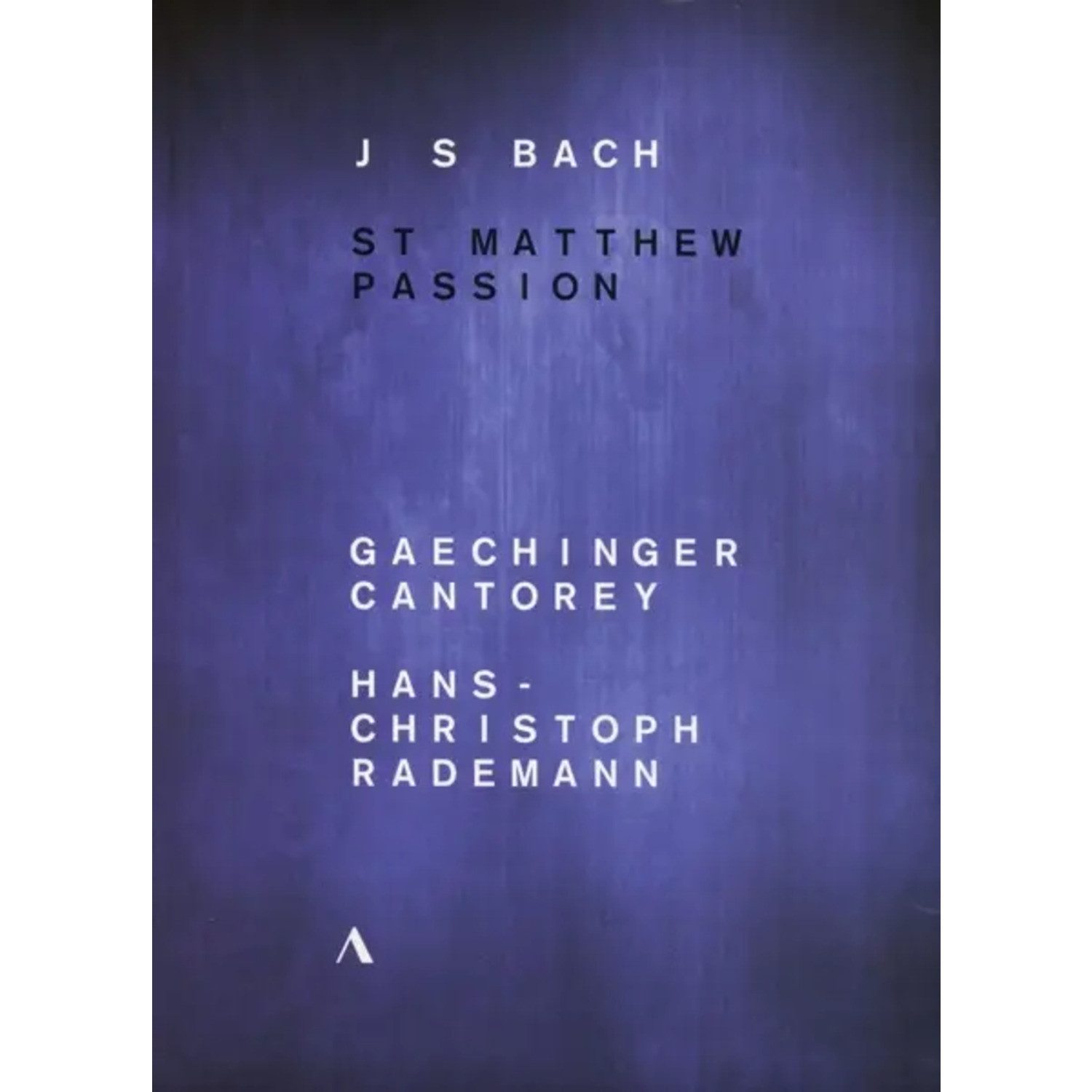 DVD Matthäus-Passion BWV 244 (Ballettaufführung aus Ludwigsburg)