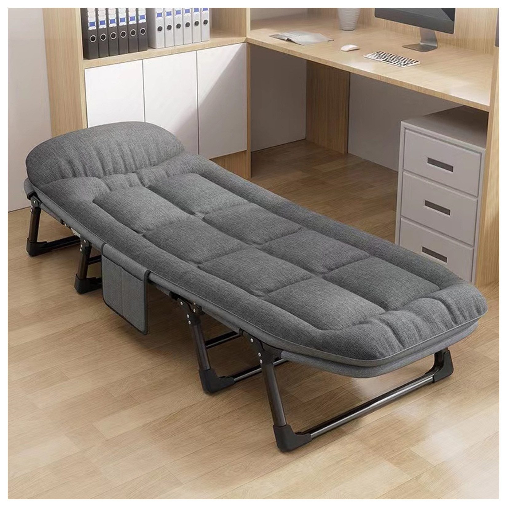 Faltbett Gästebett 66 x 190 klappbares Einzelbett