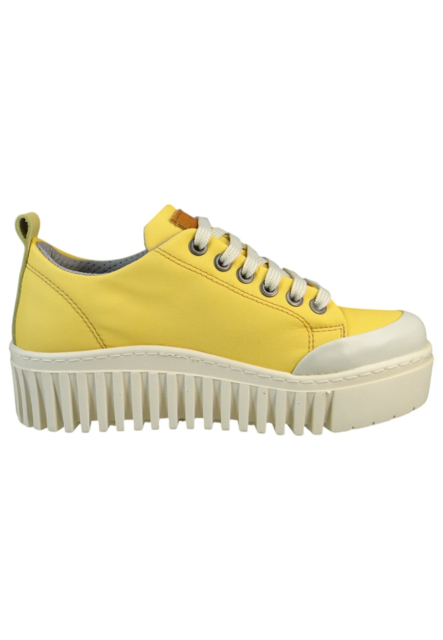 Art 1534 Brighton Low Top Yellow Sneaker