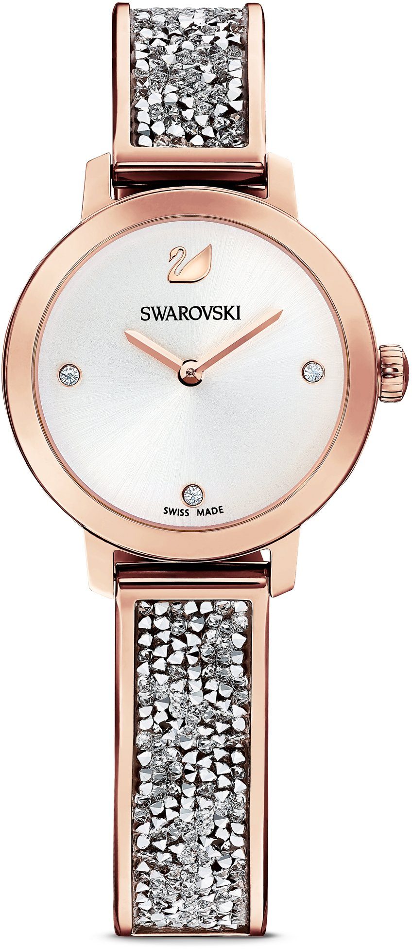 Swarovski Quarzuhr COSMIC ROCK, 5376092, Armbanduhr, Damenuhr, Swarovski-Kristalle, Swiss Made